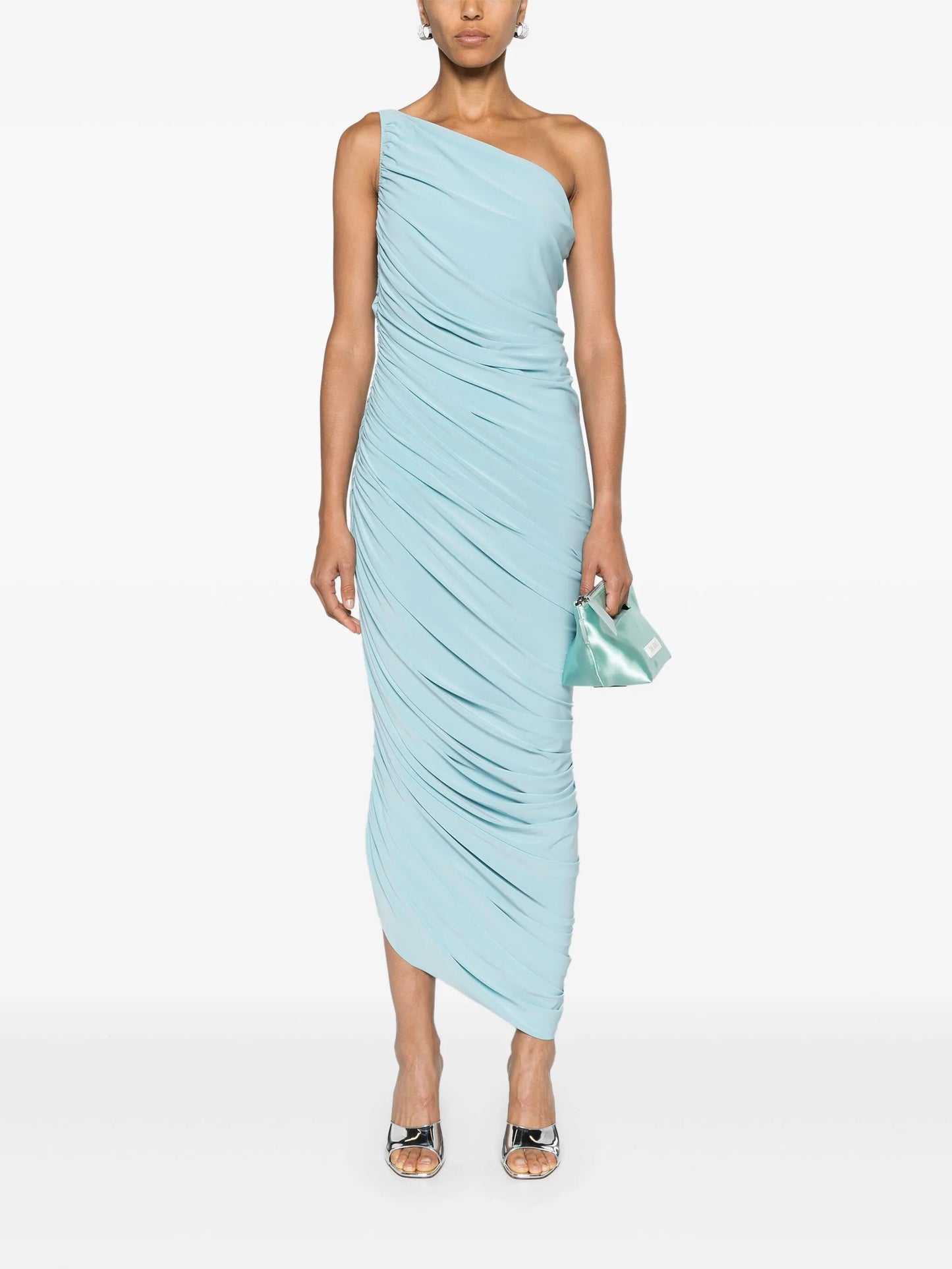Diana one-shoulder gown