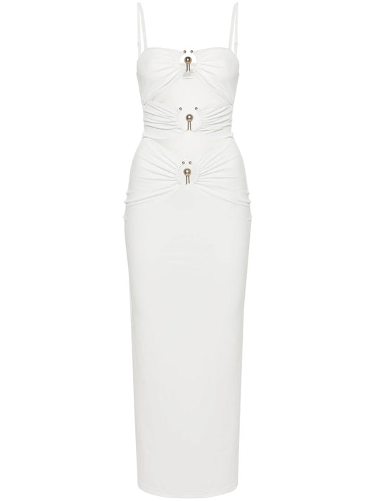 Pierced Orbit maxi dress