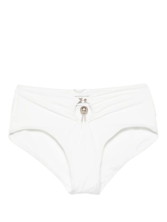 orbit ruched bikini bottom