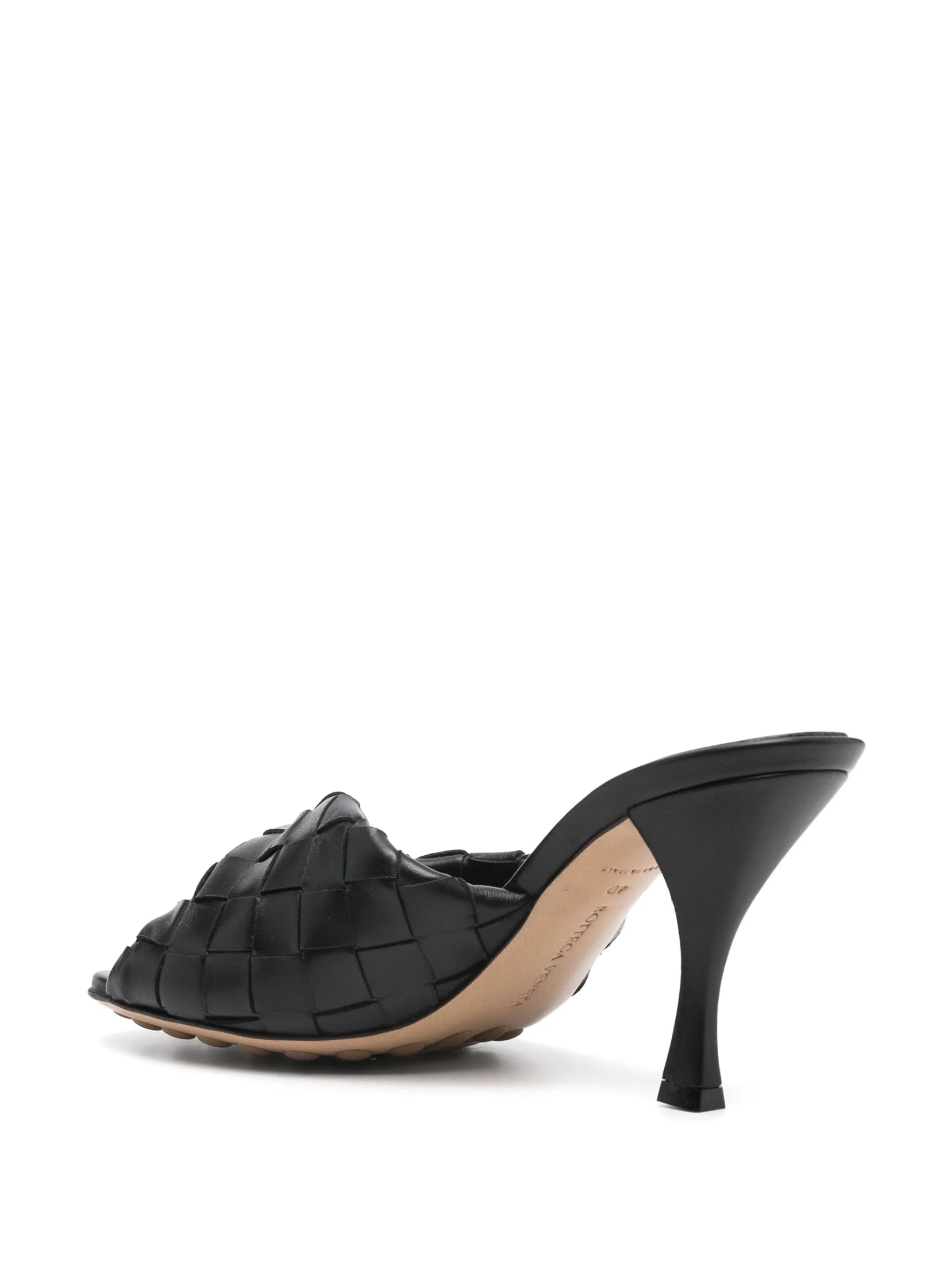 Blink 80mm Intrecciato leather mules