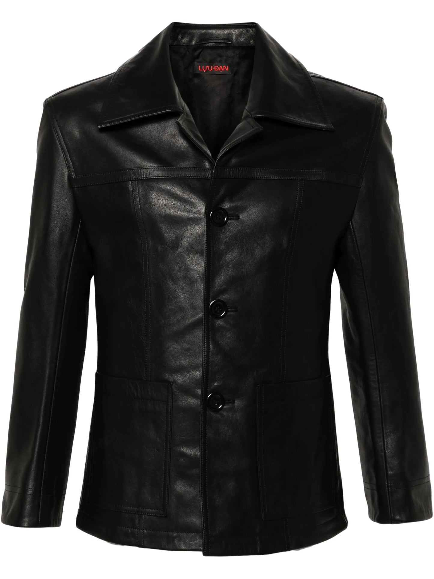 Creep leather jacket