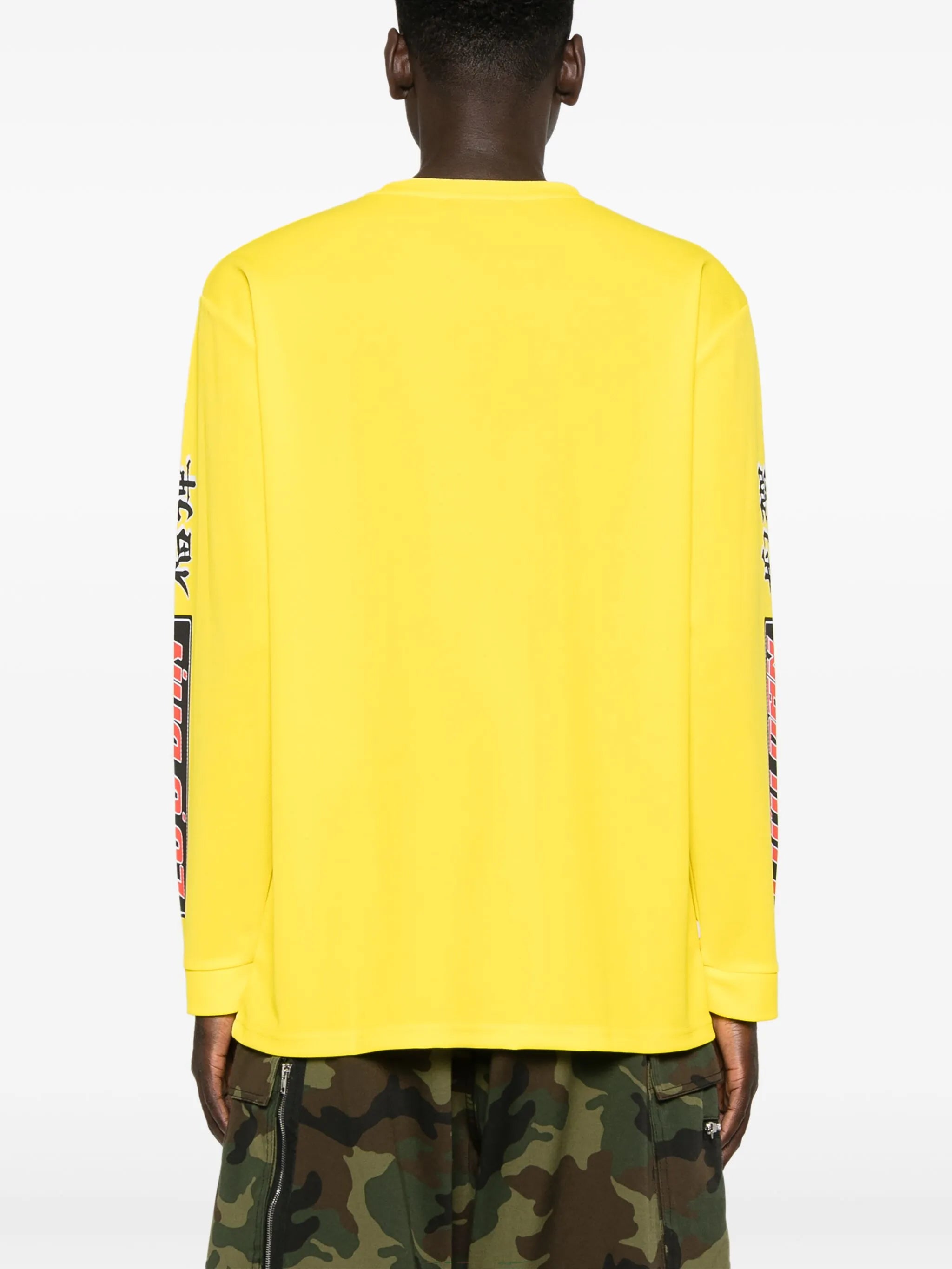 graphic-print jersey