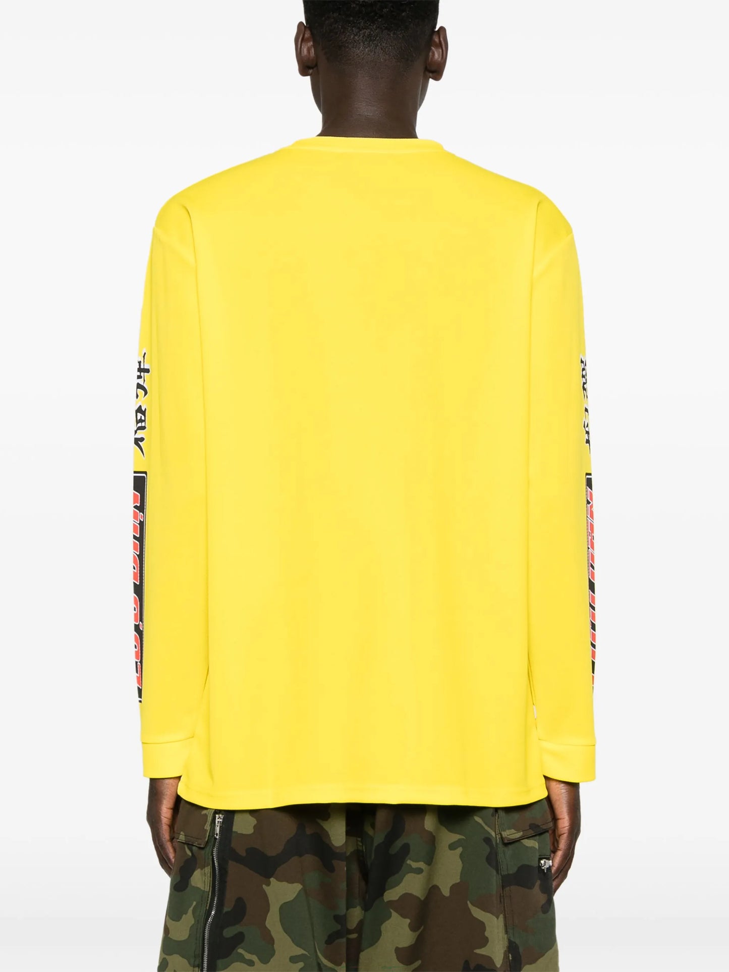 graphic-print jersey