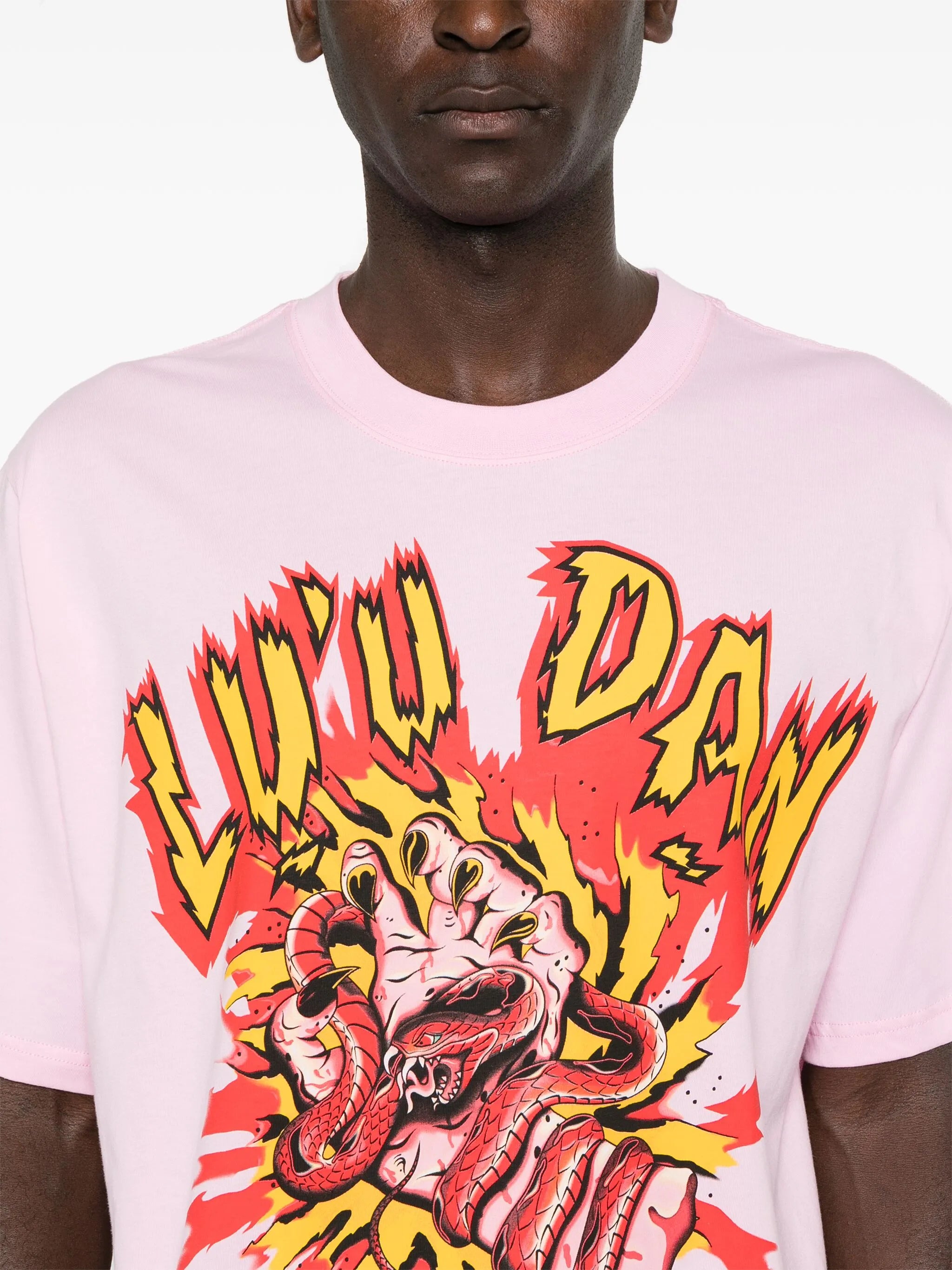 graphic-print cotton T-shirt