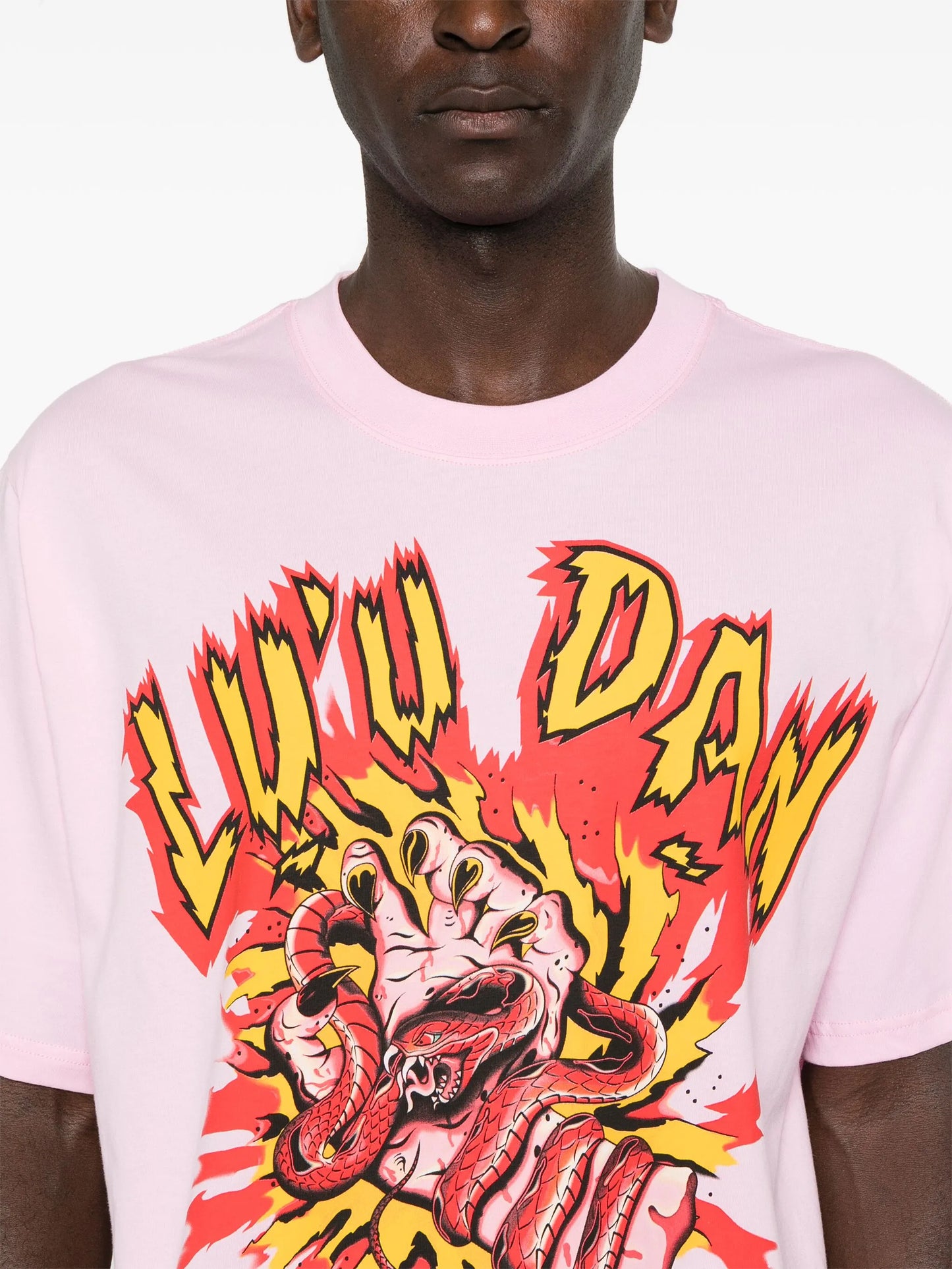 graphic-print cotton T-shirt