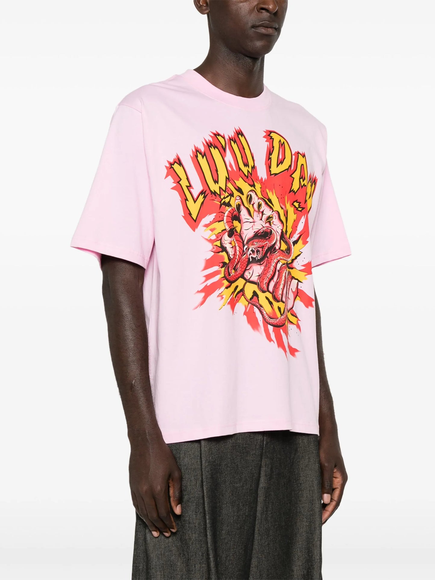 graphic-print cotton T-shirt