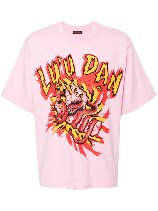 graphic-print cotton T-shirt