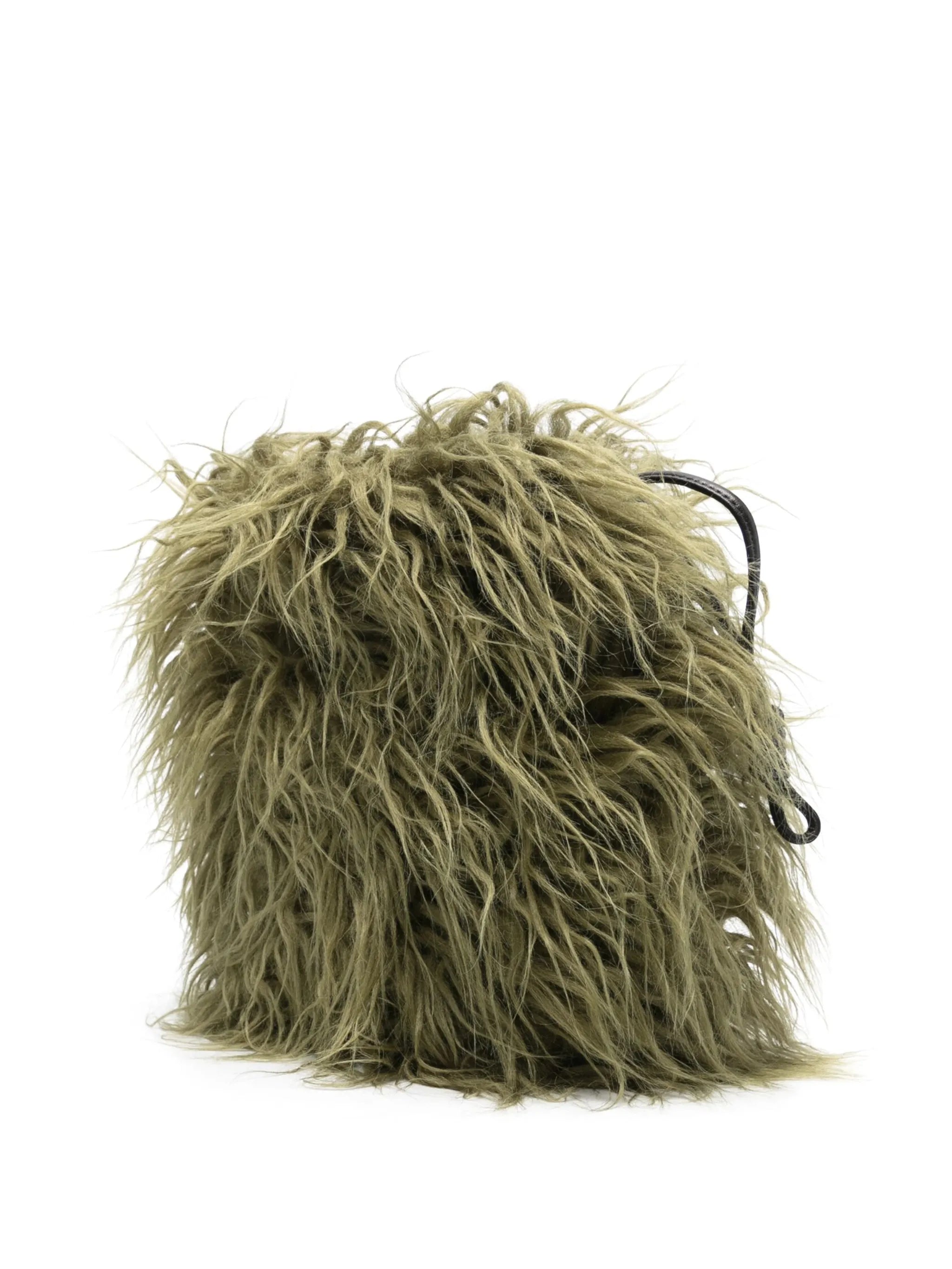 faux-fur tote bag
