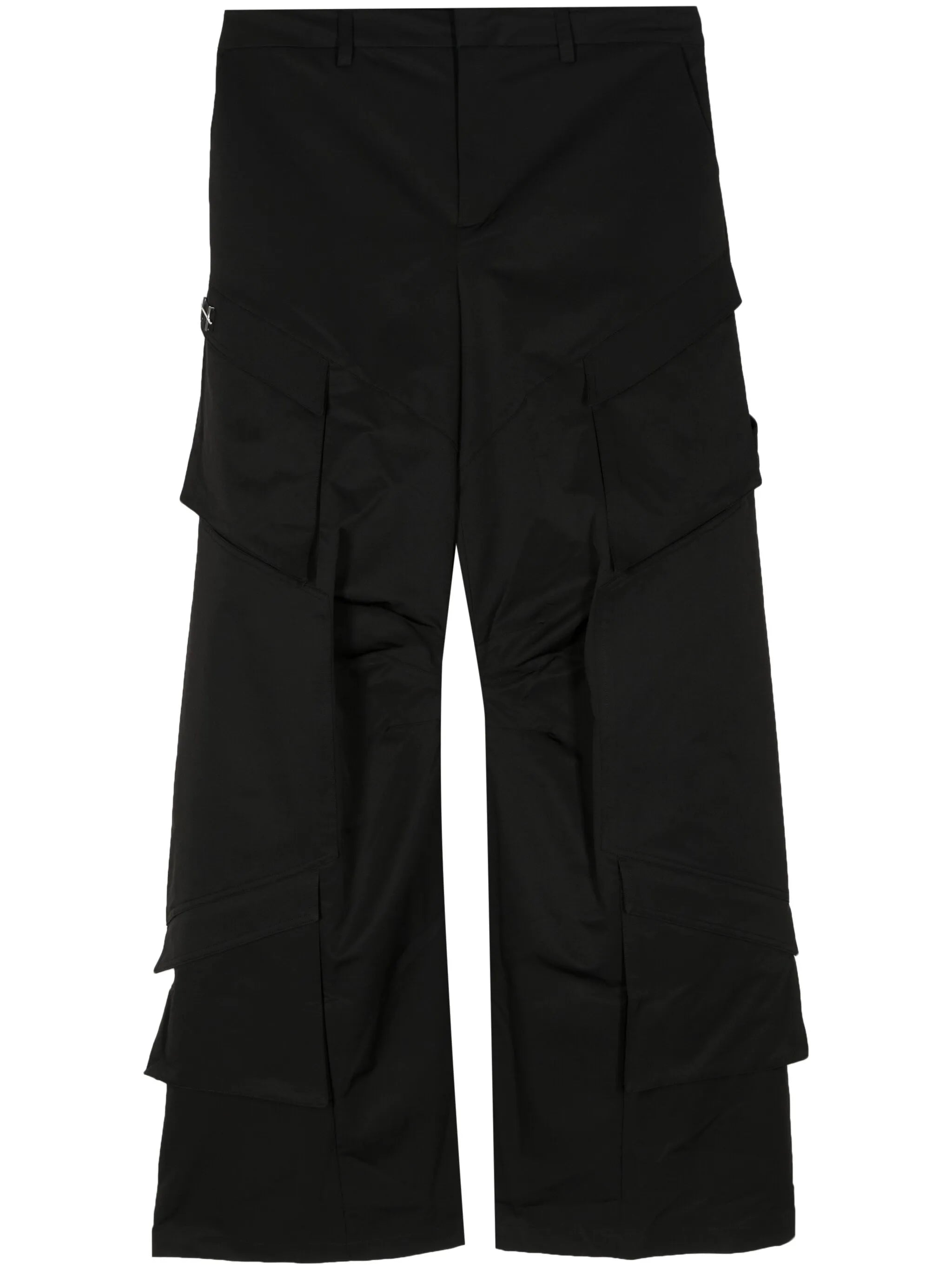 straight-leg cargo trousers