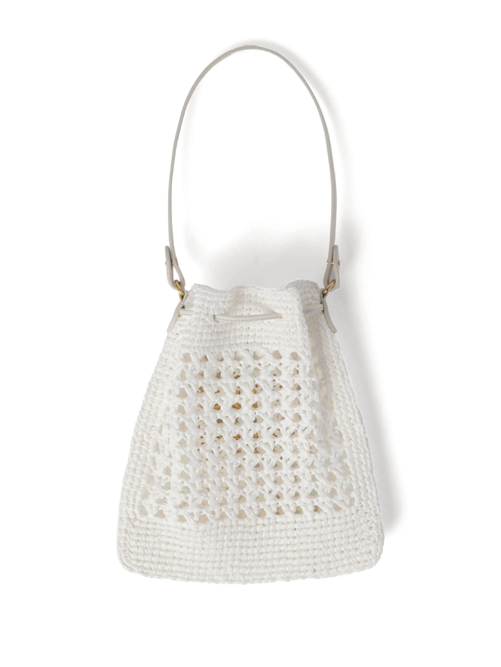 woven raffia mini bag
