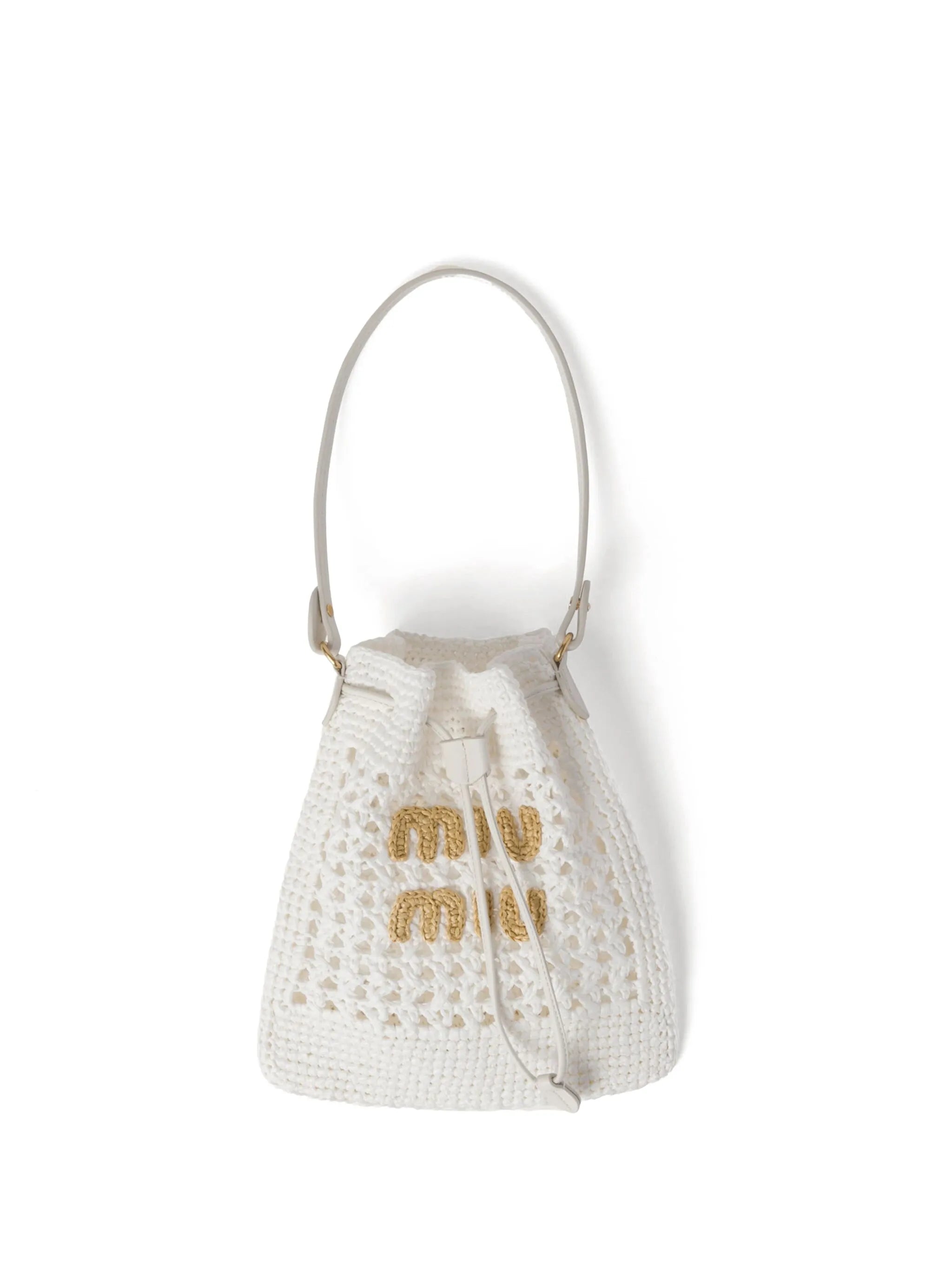 woven raffia mini bag