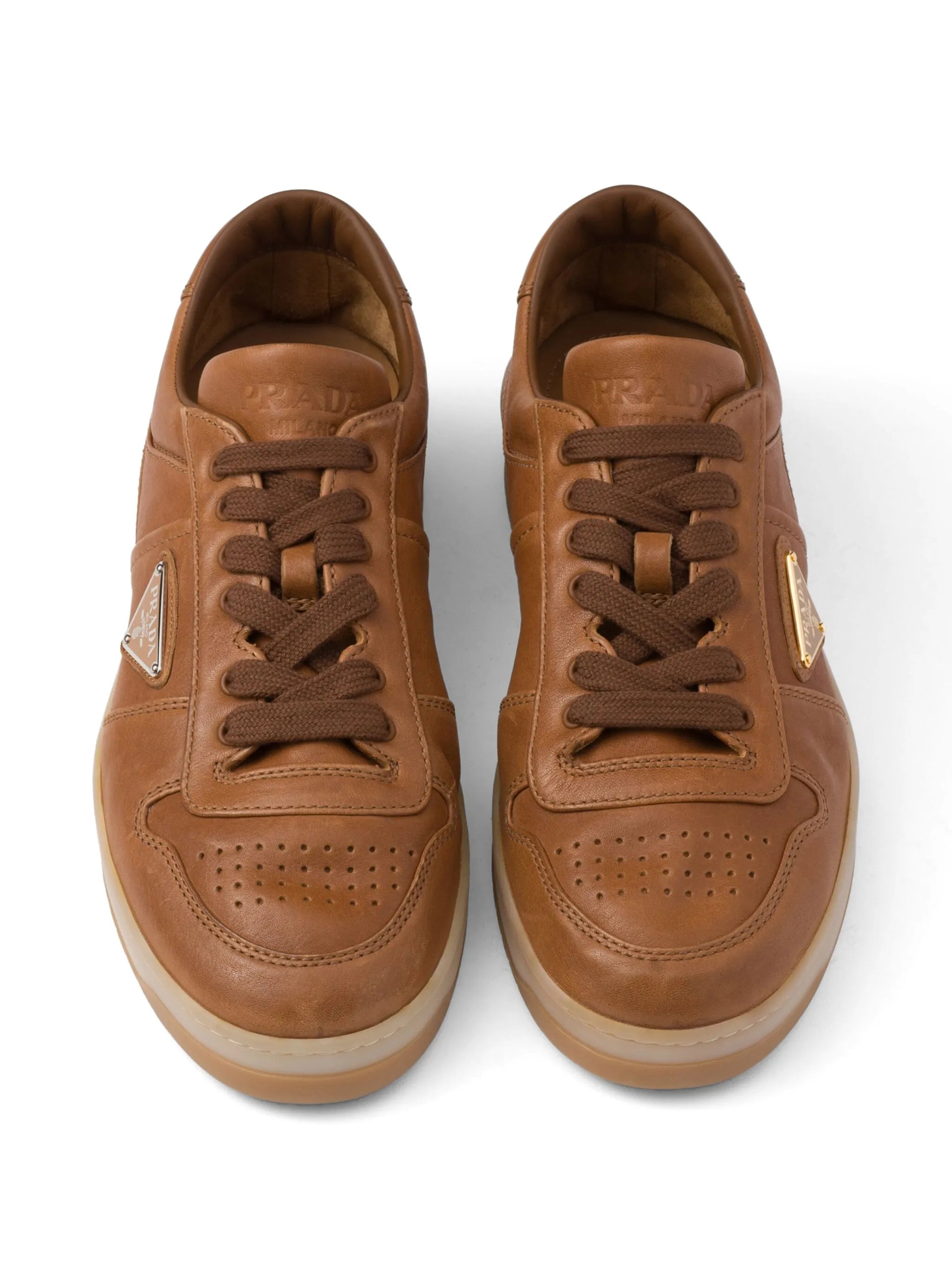 Downtown nappa-leather sneakers