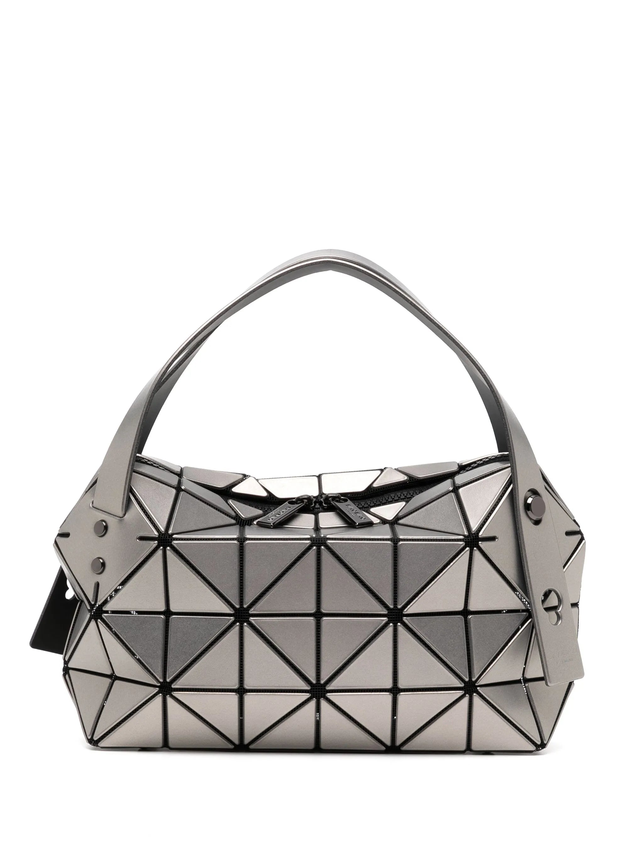 geometric cut-out shoulder bag