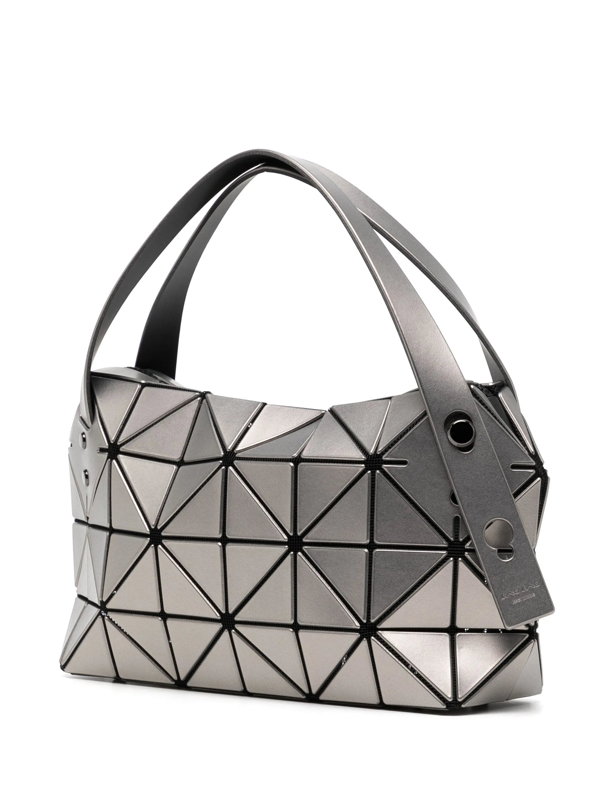 geometric cut-out shoulder bag