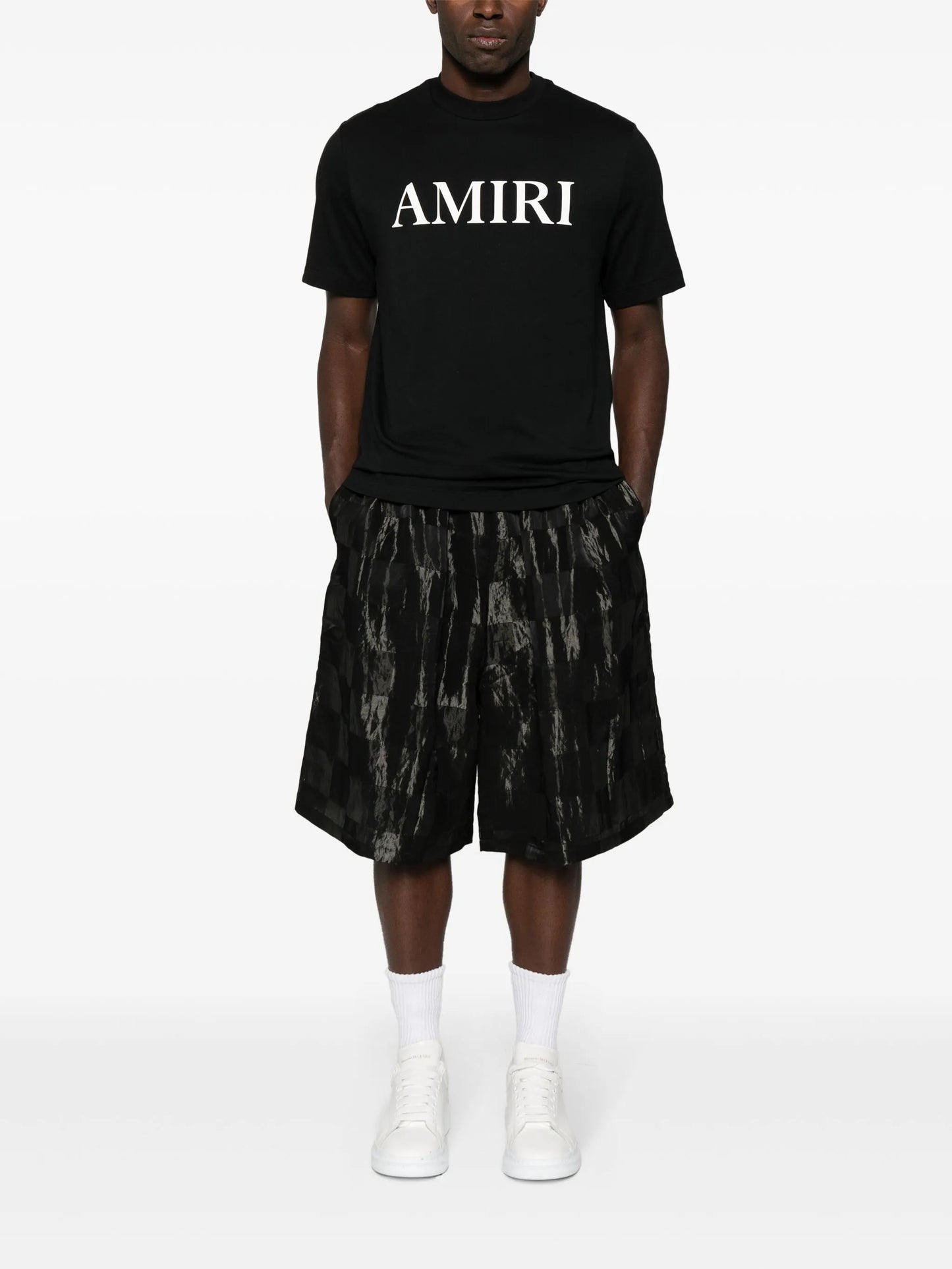 rubberised-logo T-shirt