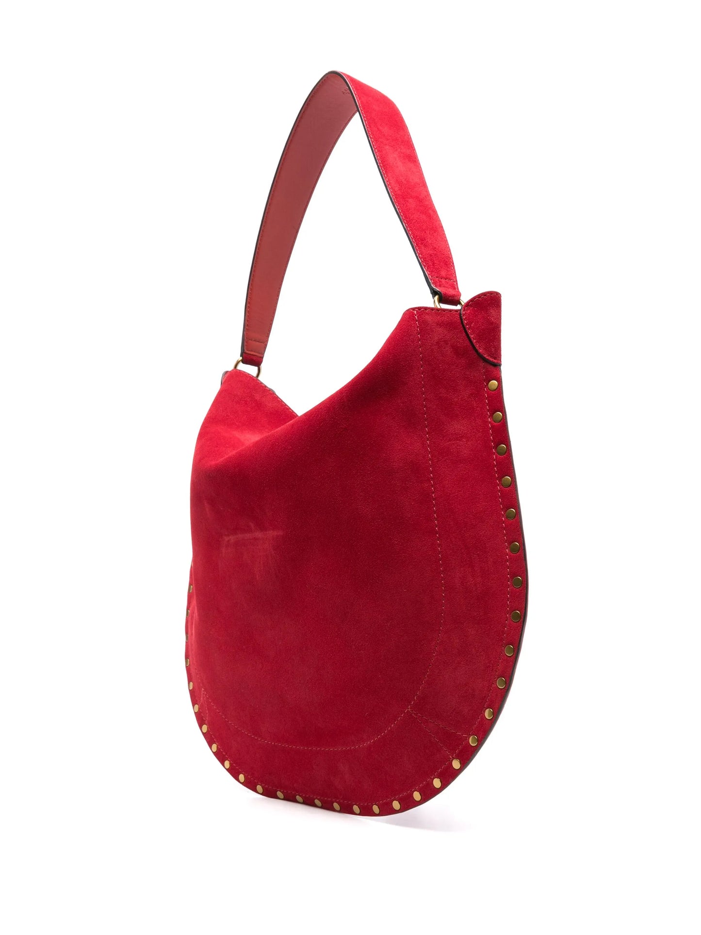Oskan suede shoulder bag