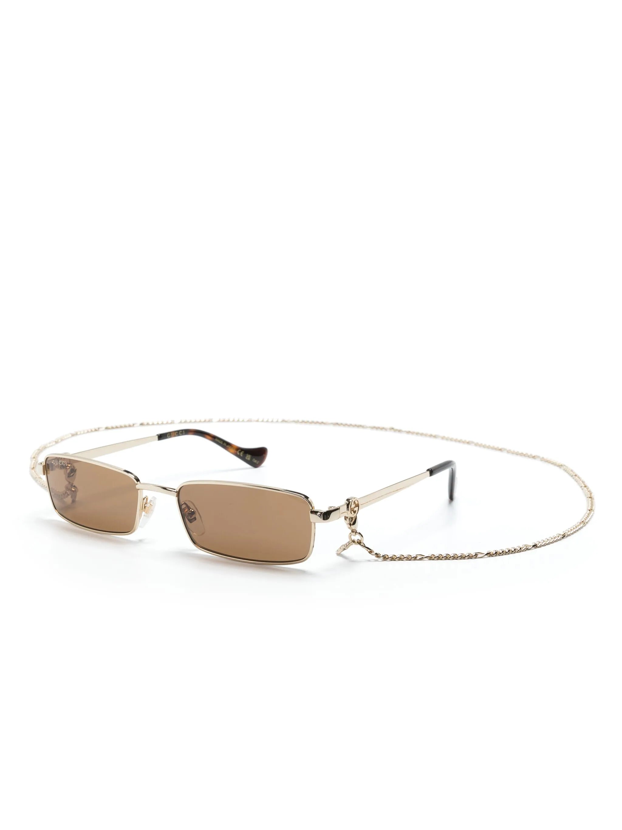 rectangle-frame sunglasses