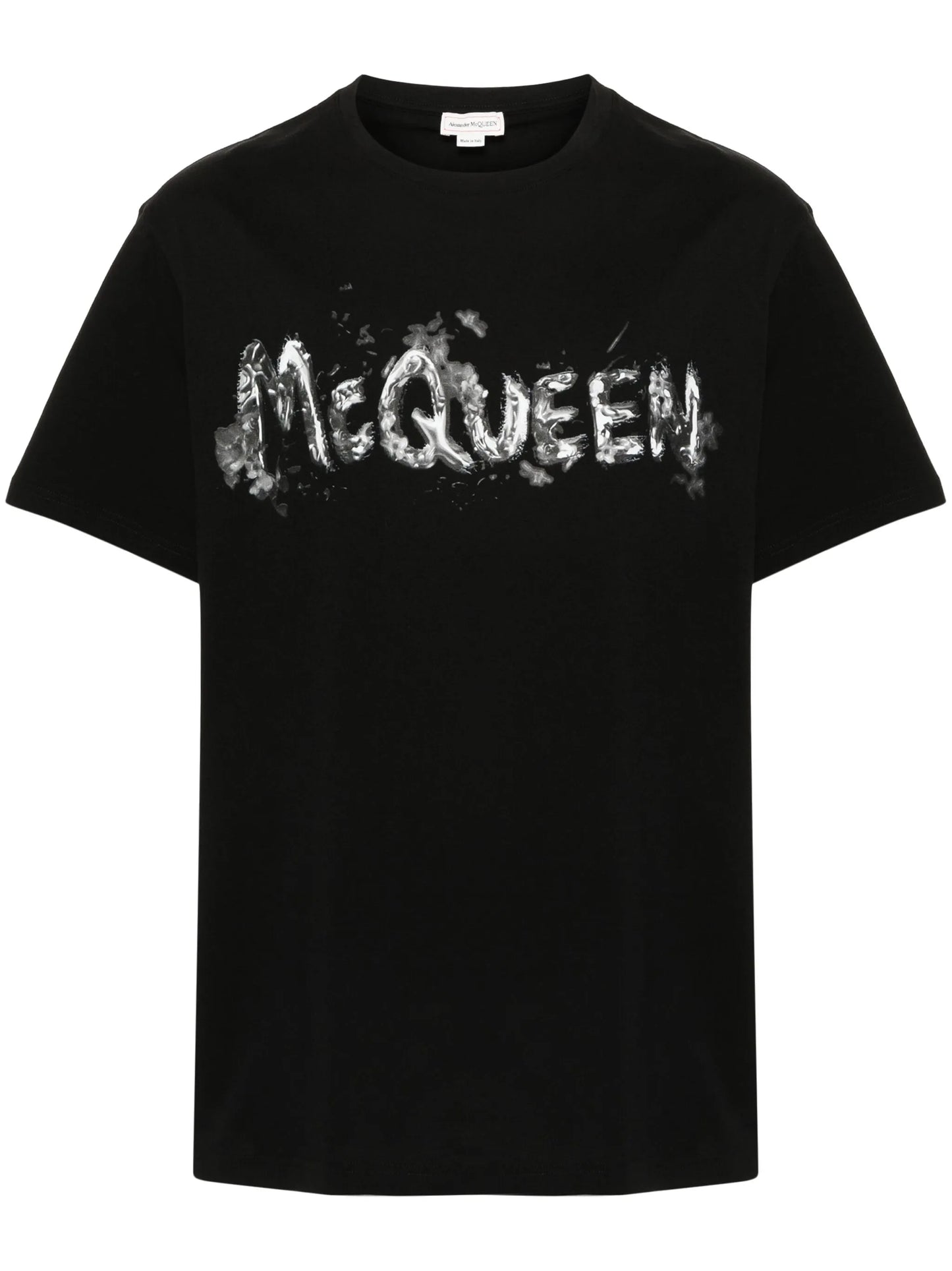 logo-print cotton T-shirt