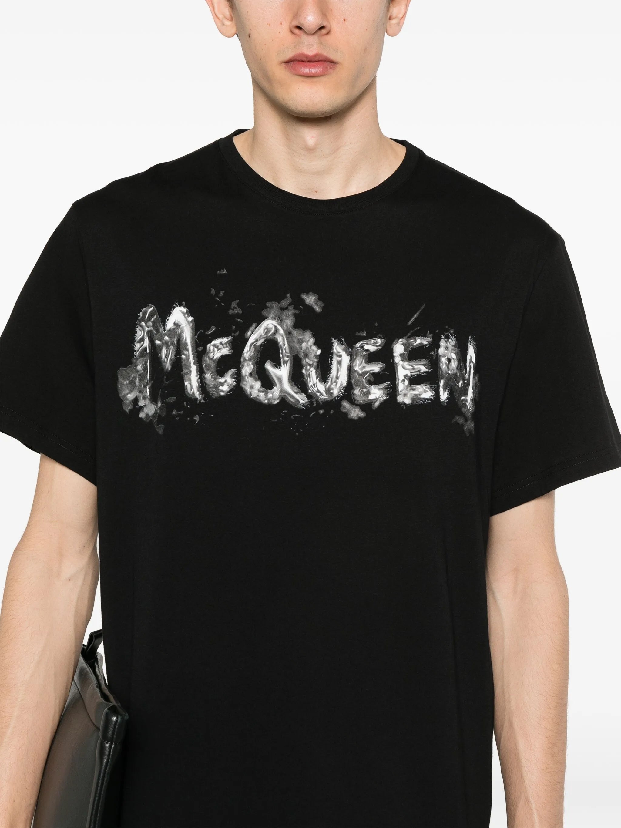 logo-print cotton T-shirt