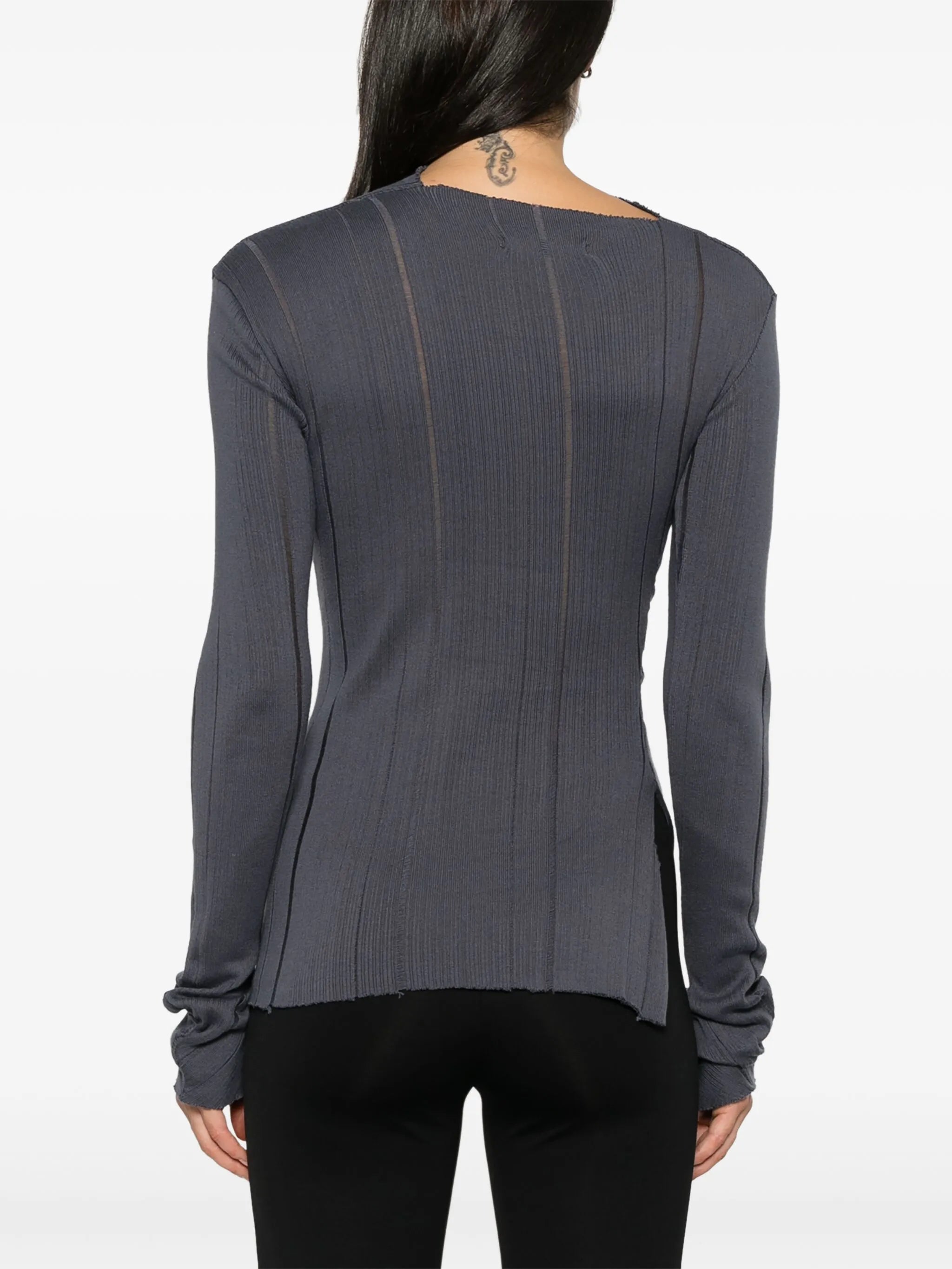 asymmetric sweater