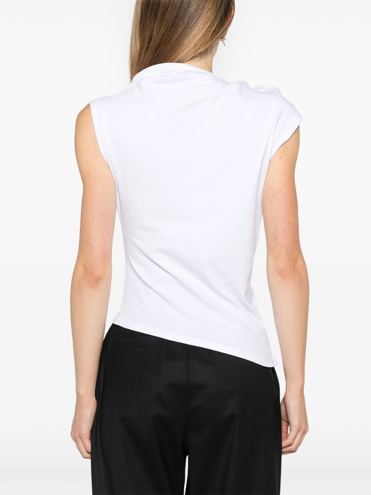 logo-embroidered top