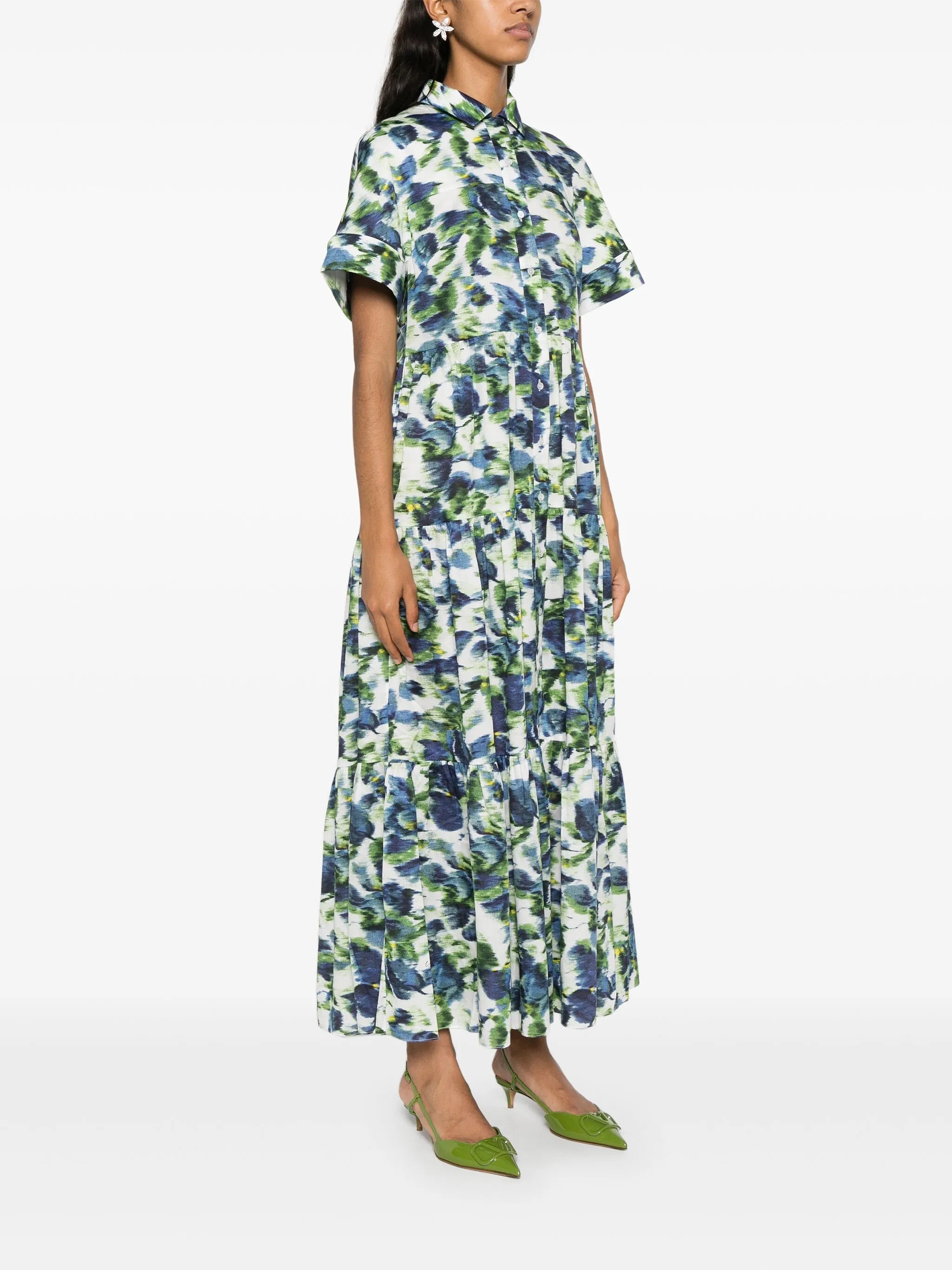 Lucia midi shirt dress
