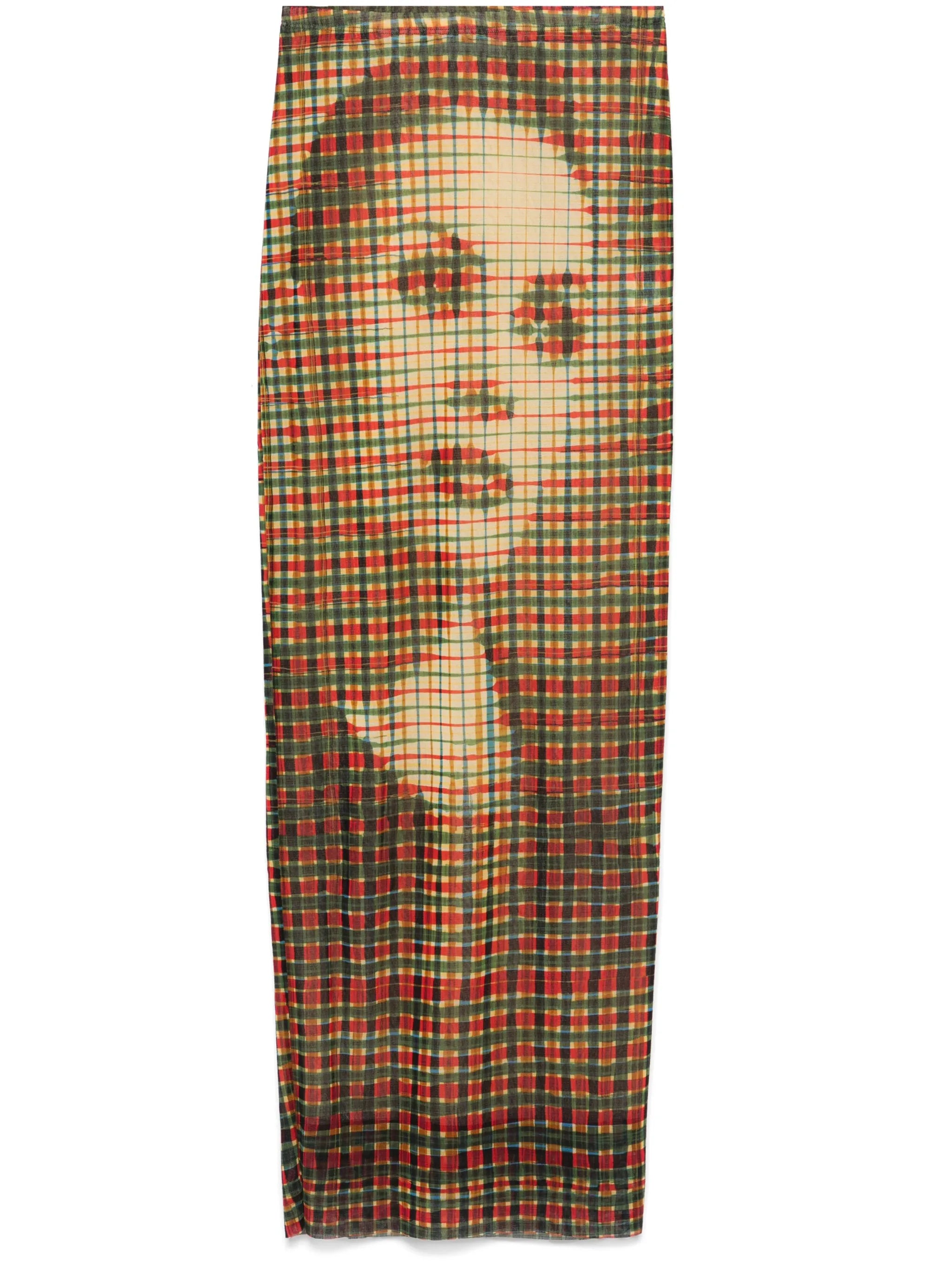 face-print skirt