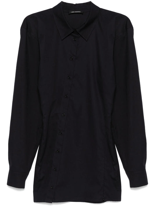 asymmetric mini dress