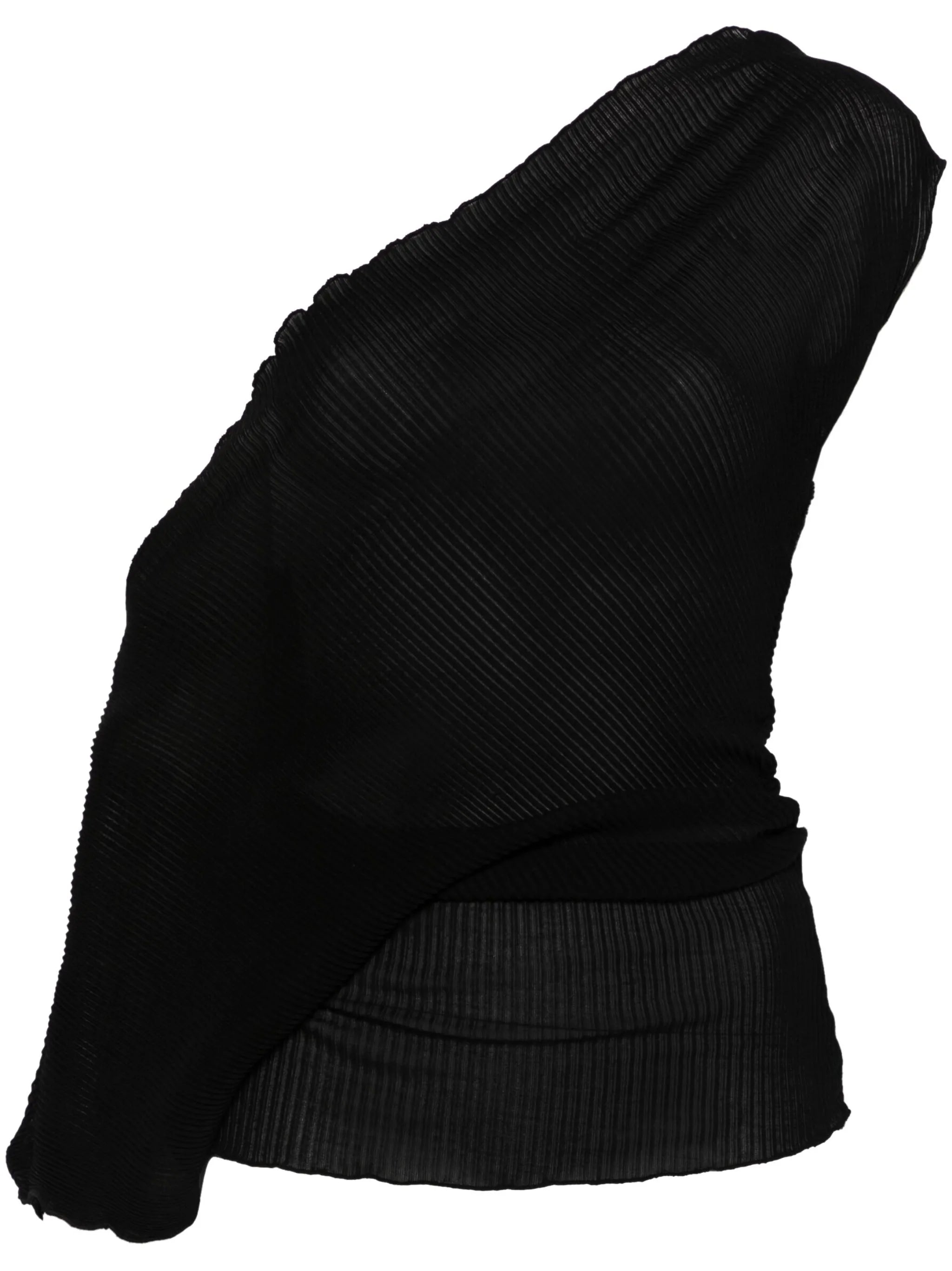 plissé-effect top