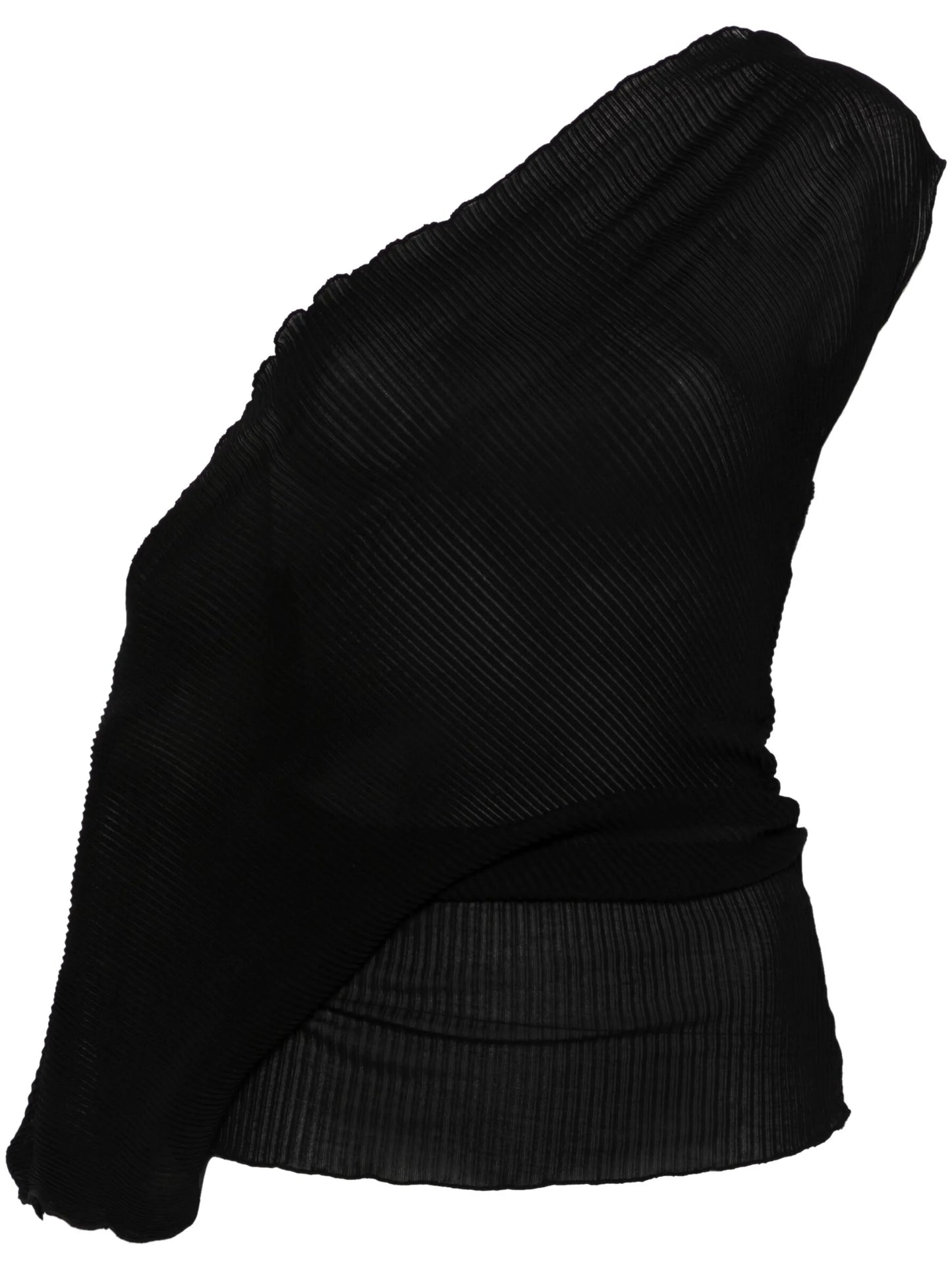 plissé-effect top