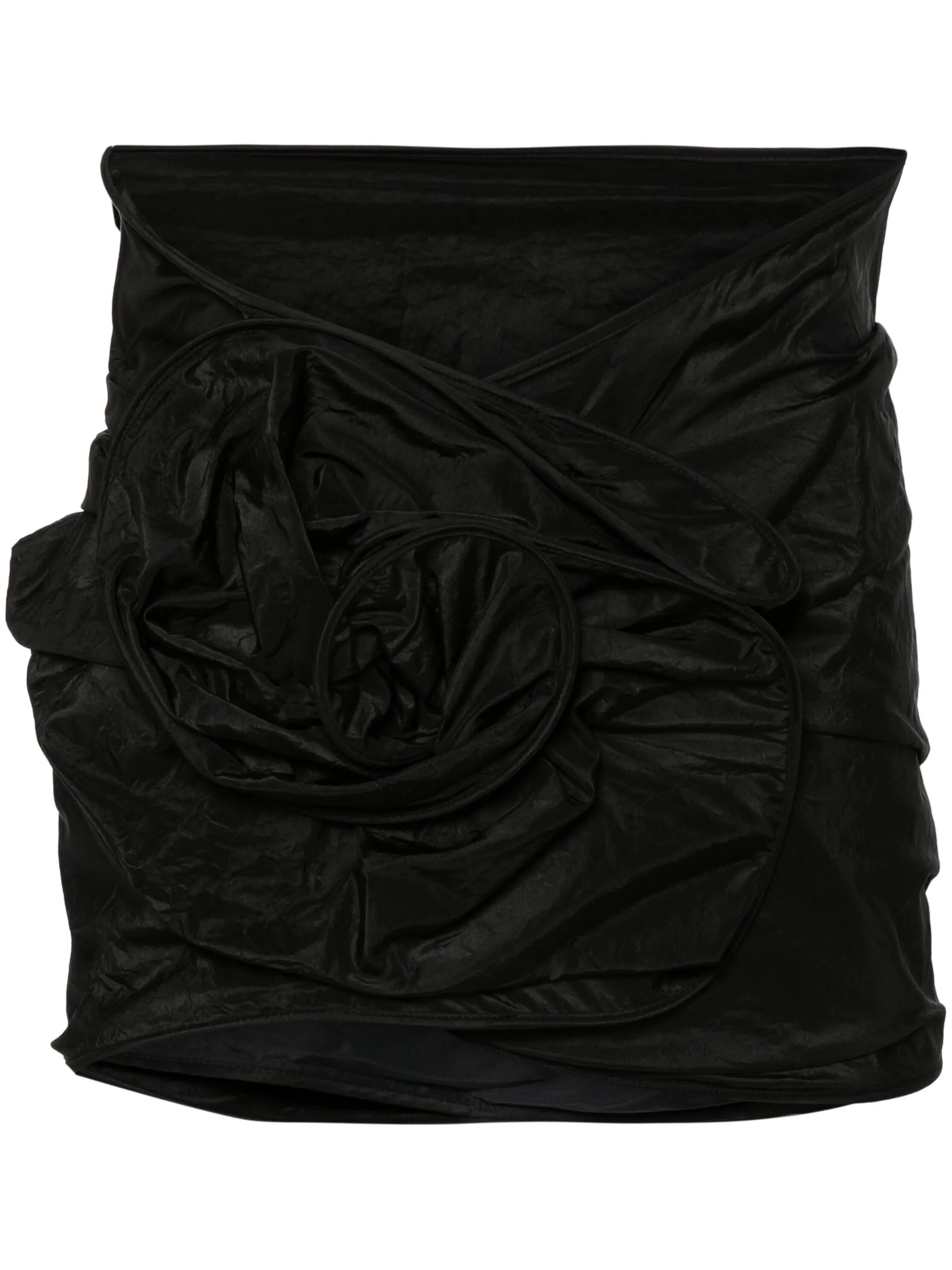 3D-rose mini skirt