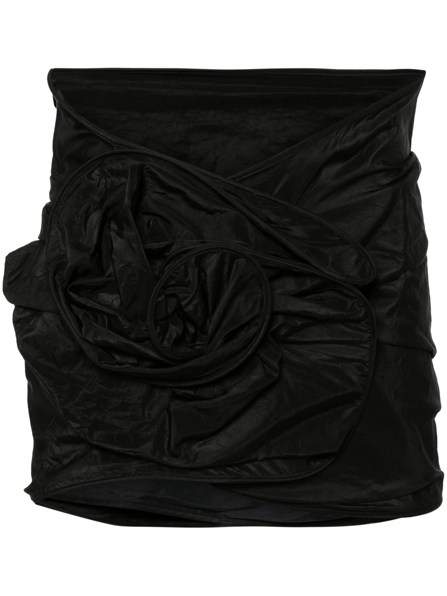 3D-rose mini skirt