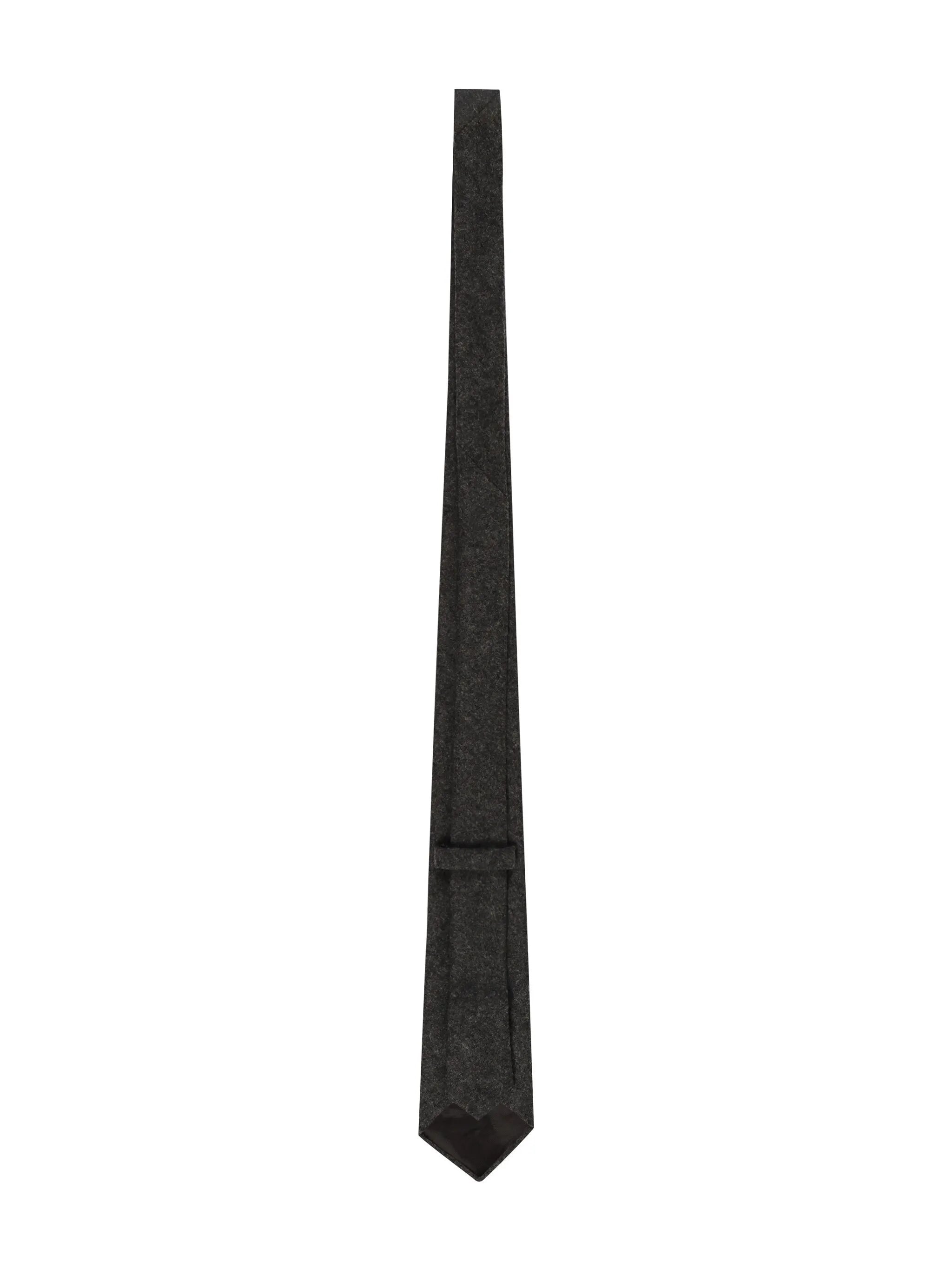felted-finish wool tie