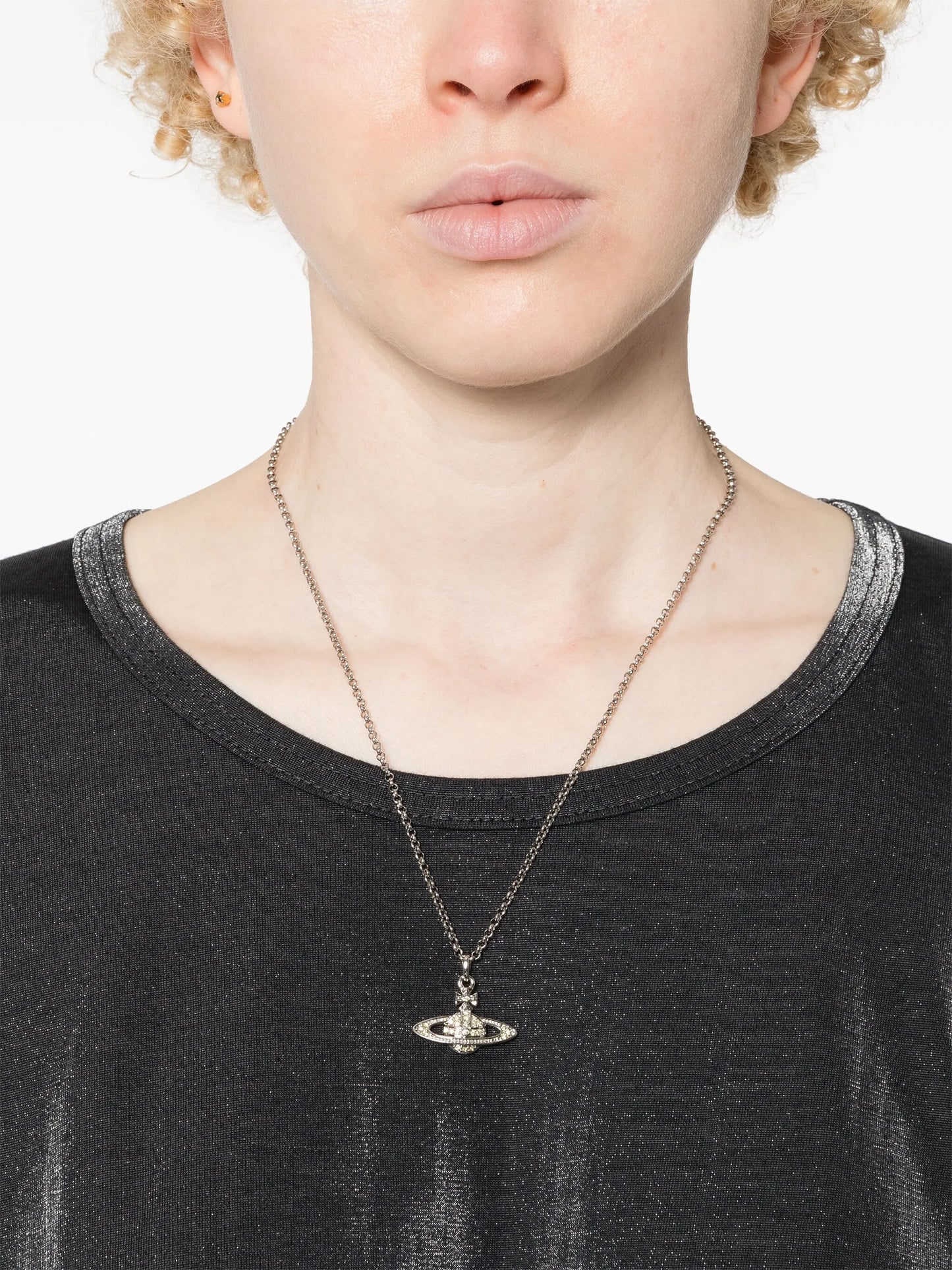 Mini Bas Relief pendant necklace