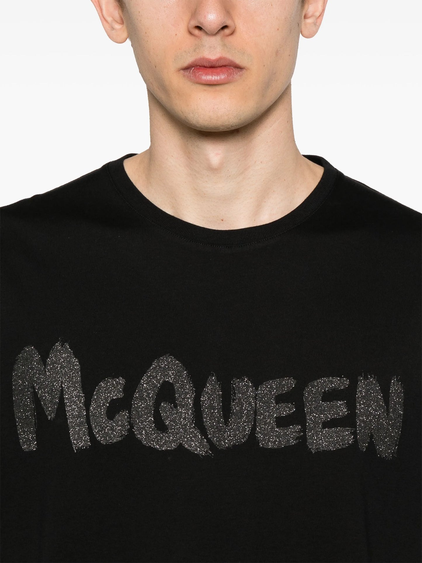 logo-print cotton T-shirt