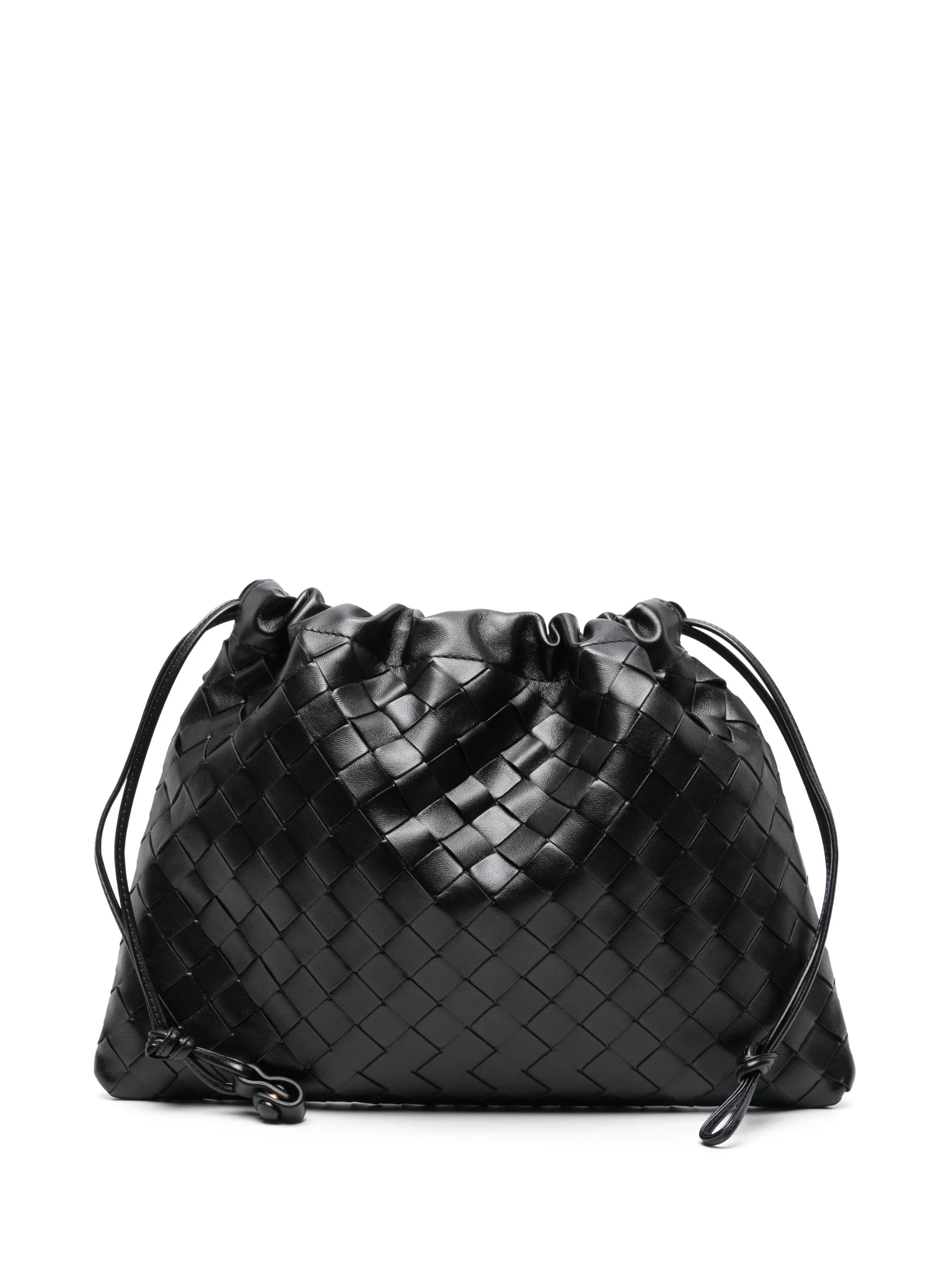 medium Dustbag leather clutch bag