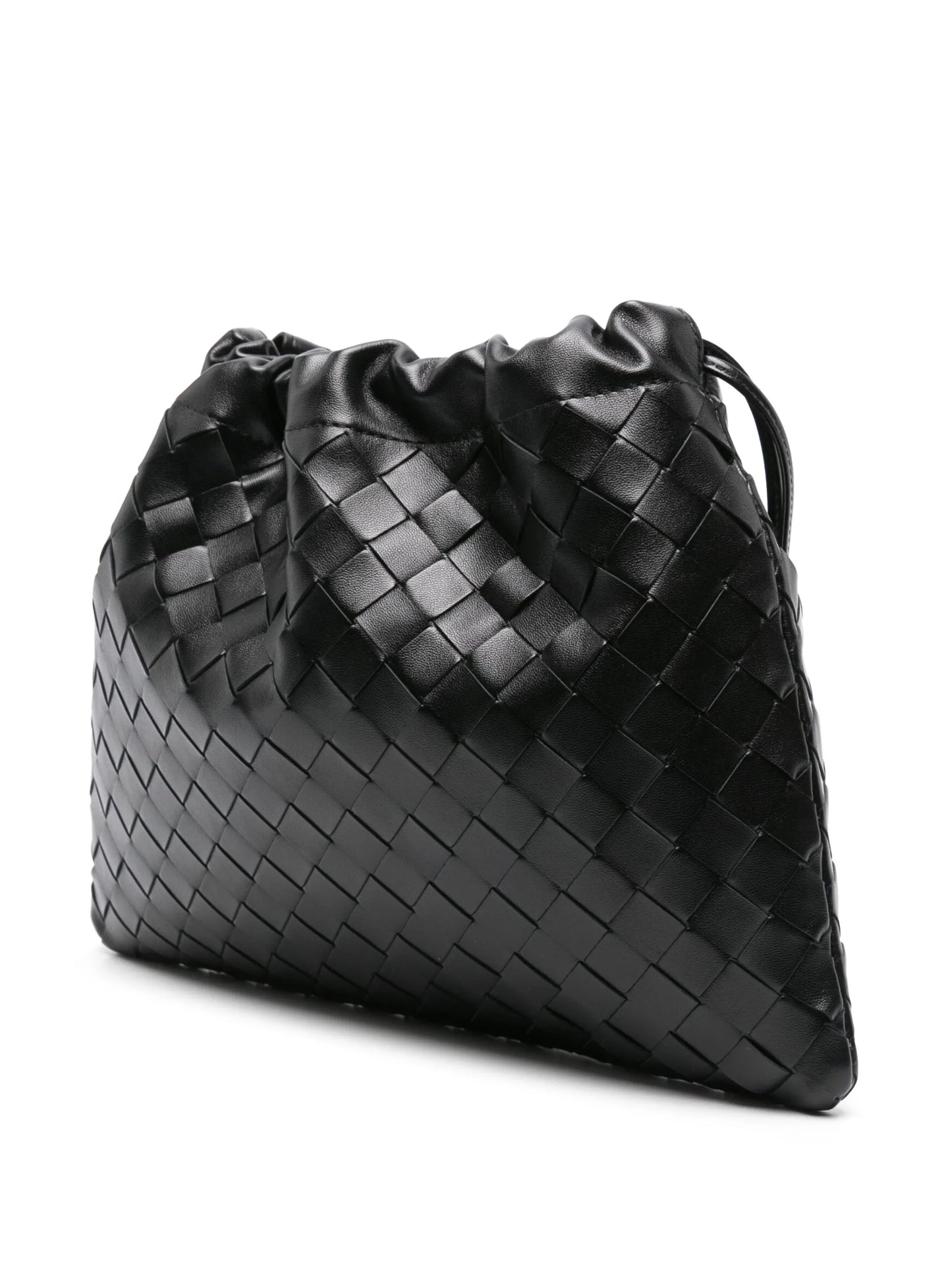medium Dustbag leather clutch bag