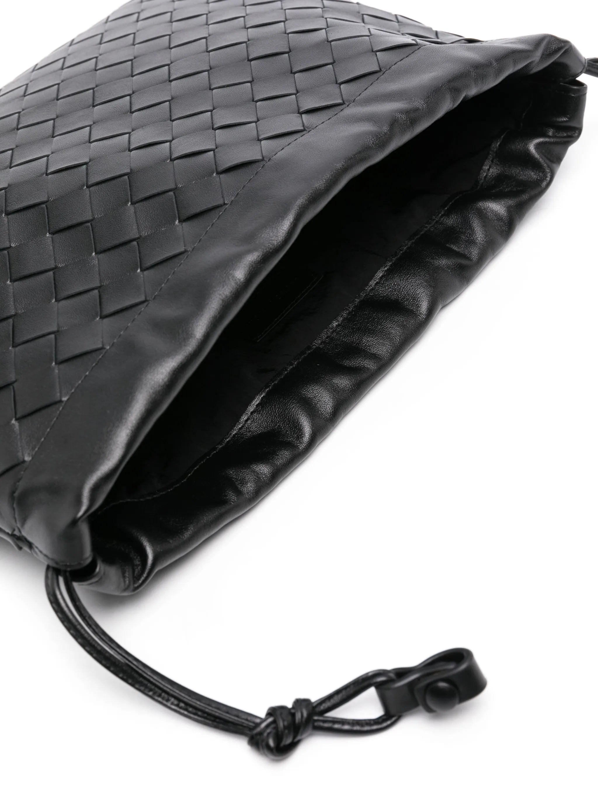 medium Dustbag leather clutch bag