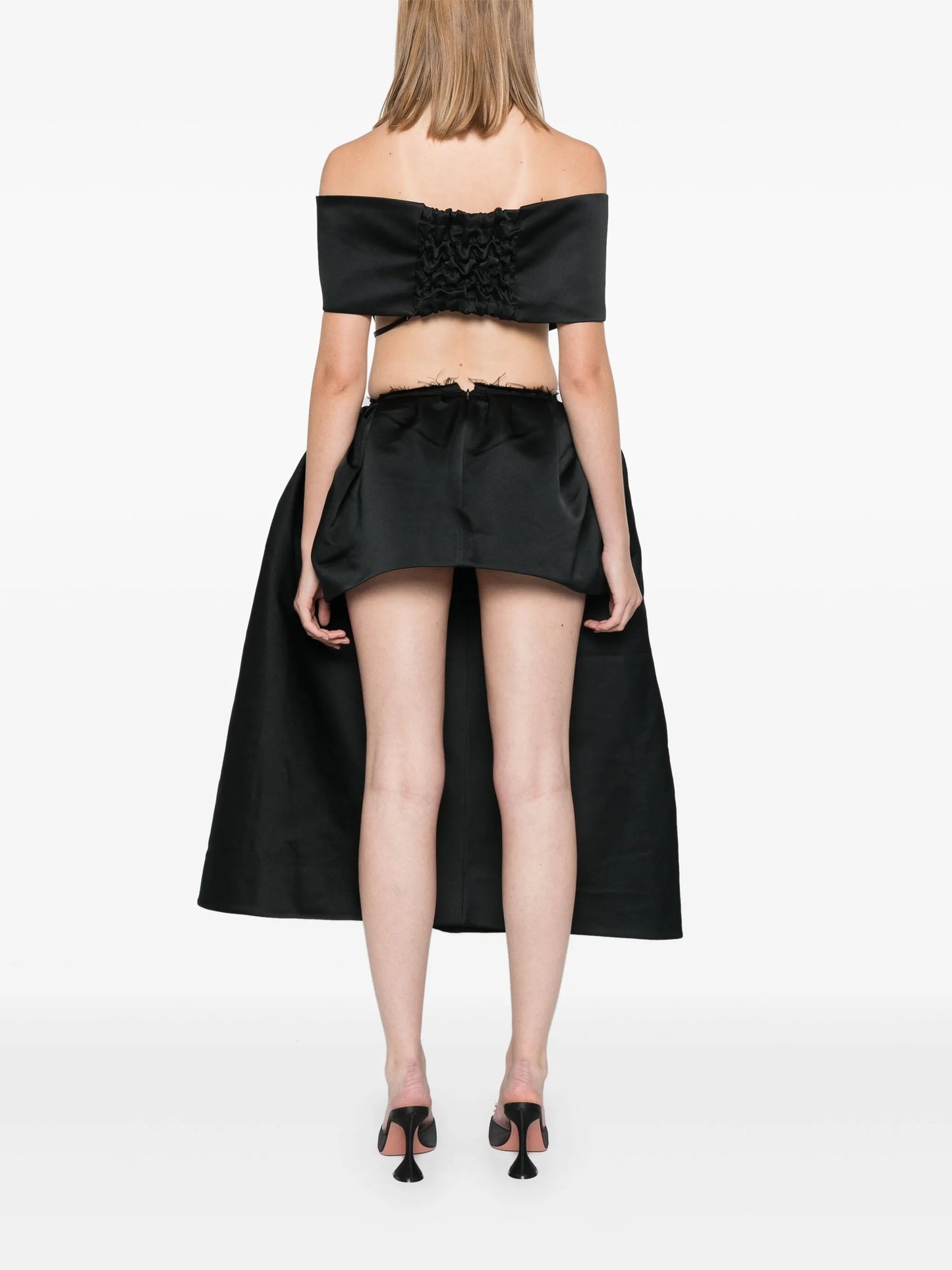 off-shoulder crop top