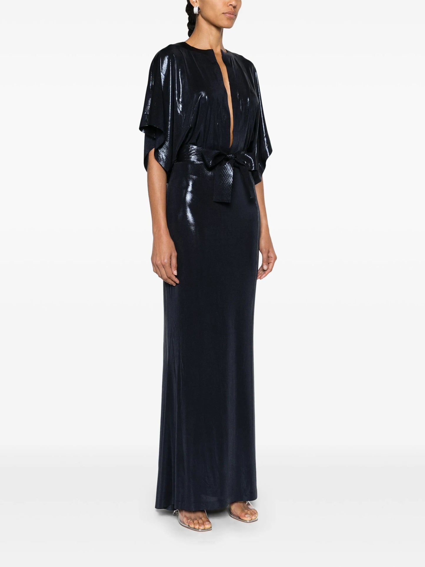Obie plunge gown