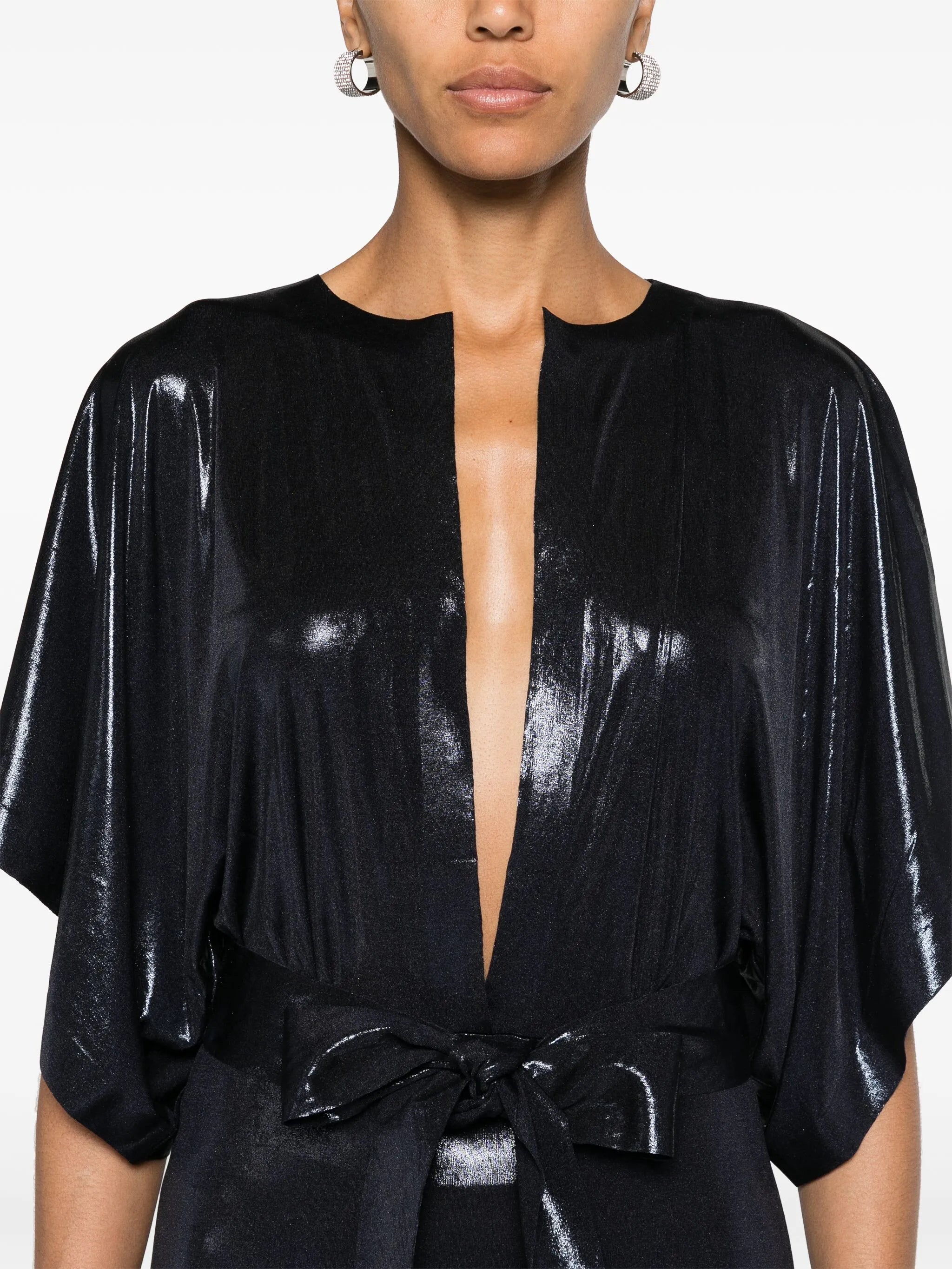 Obie plunge gown