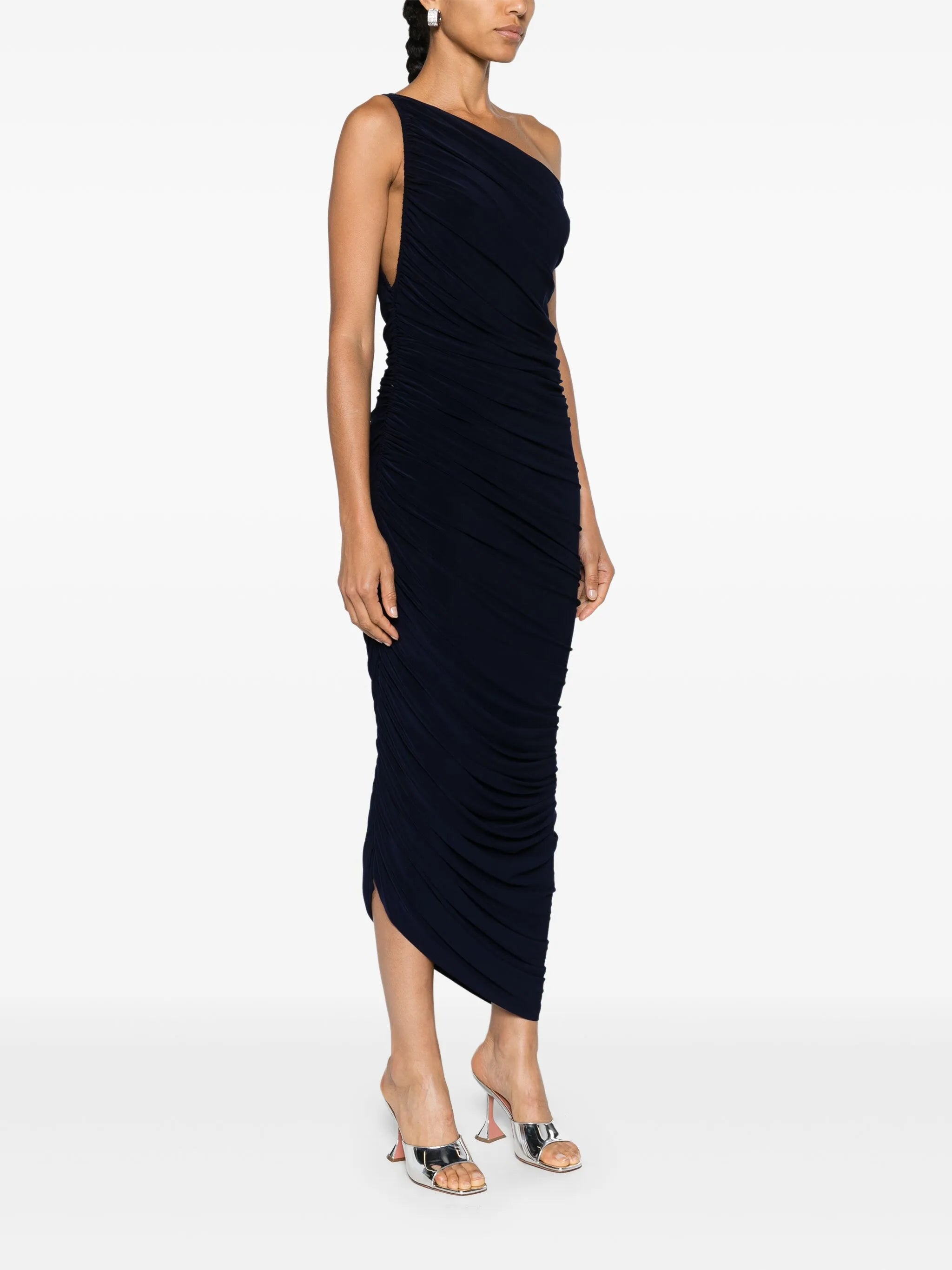 Diana one-shoulder gown