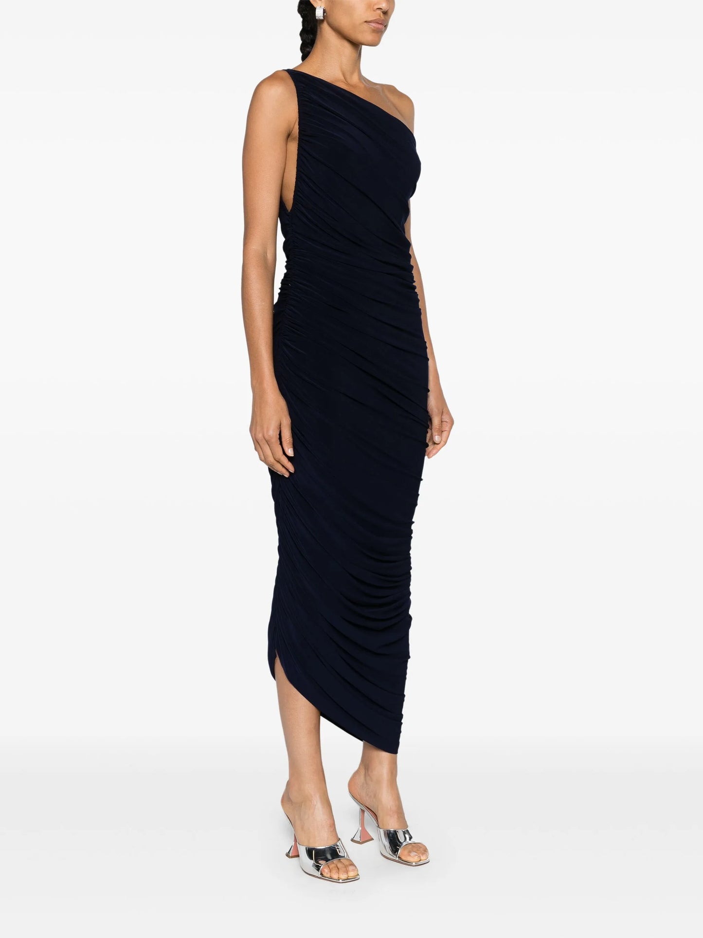 Diana one-shoulder gown