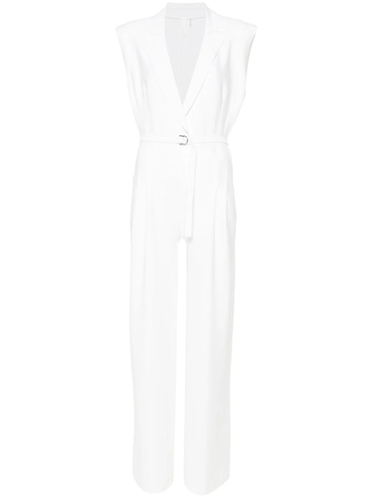 cropped-leg jumpsuit