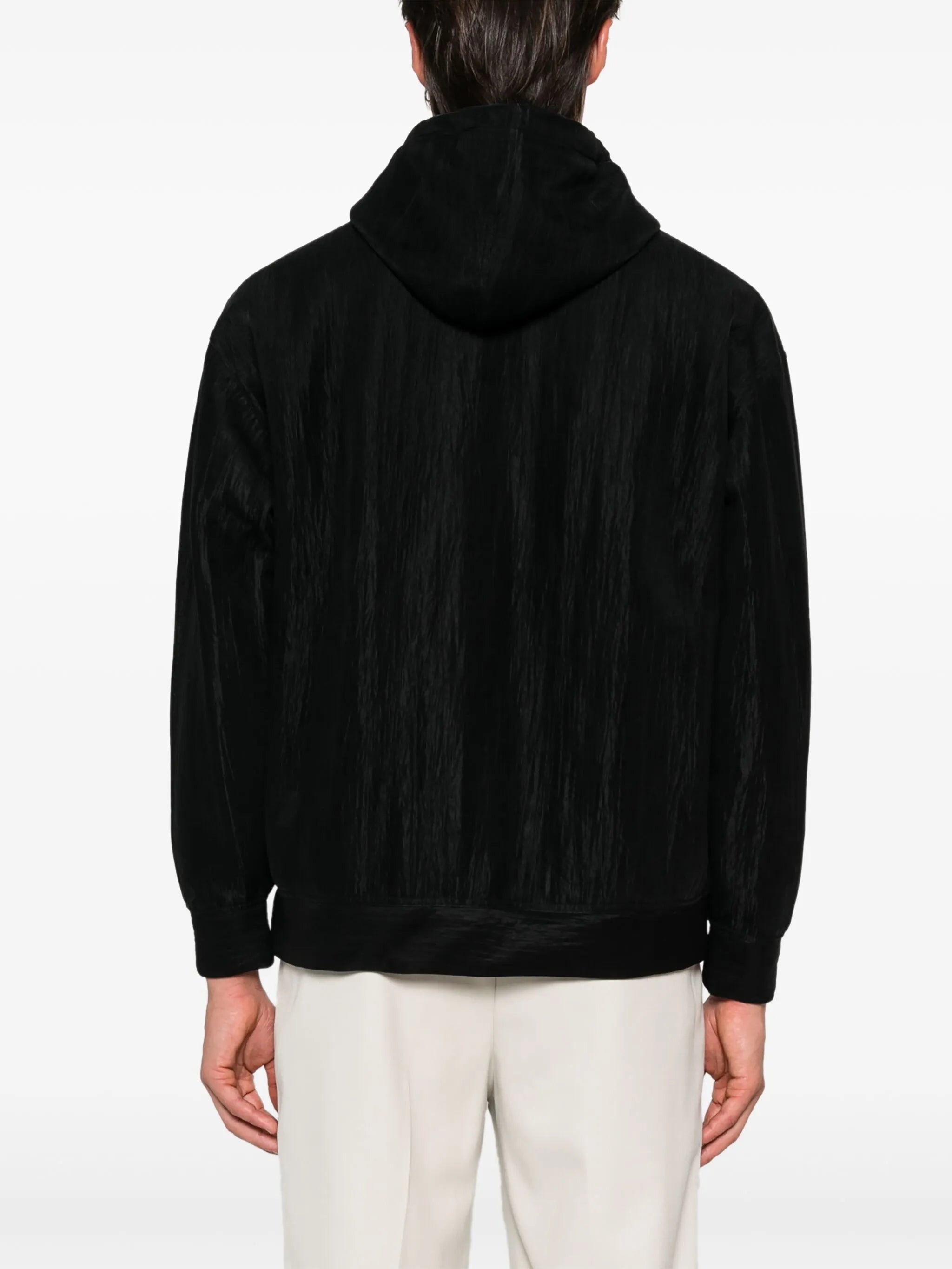 semi-sheer hoodie