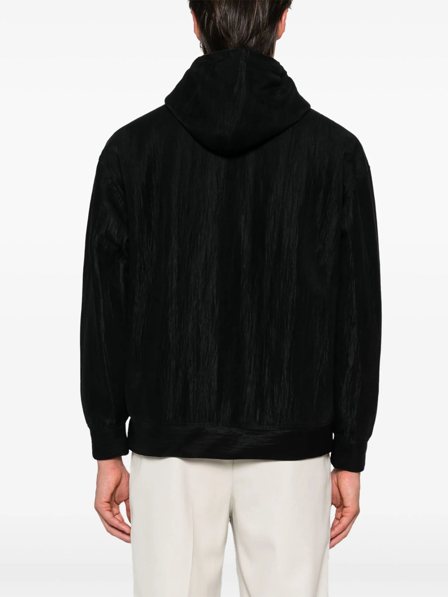 semi-sheer hoodie