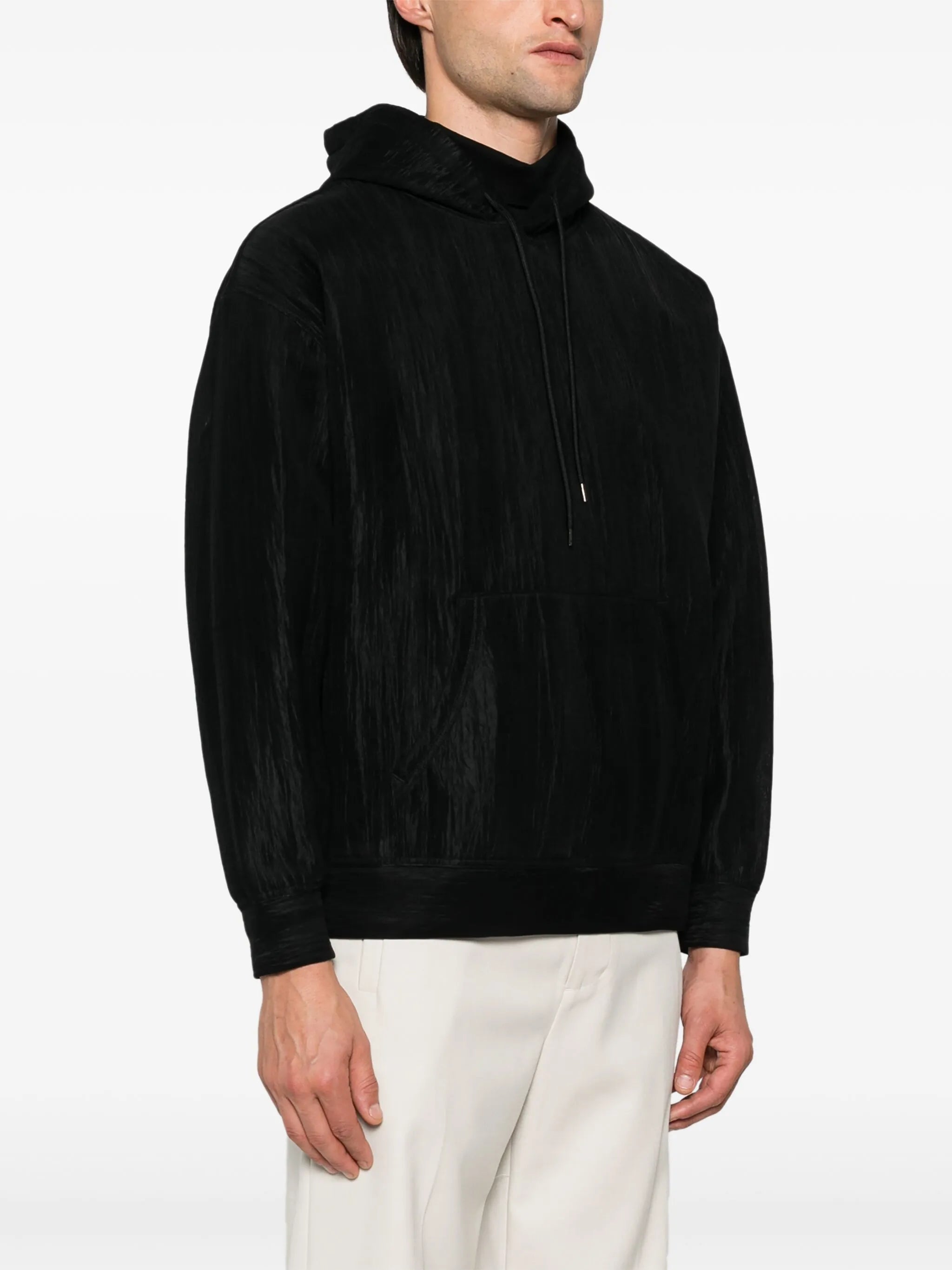 semi-sheer hoodie