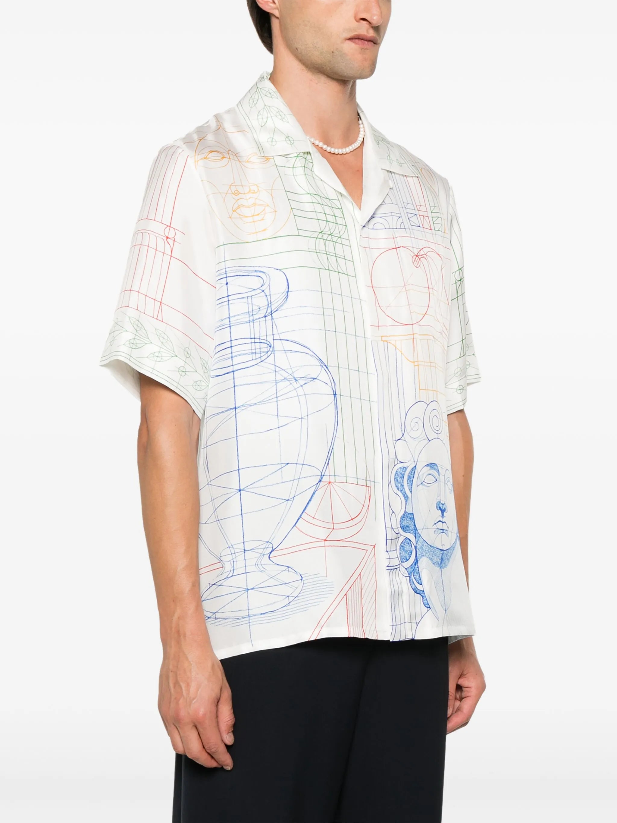 silk Cuban shirt