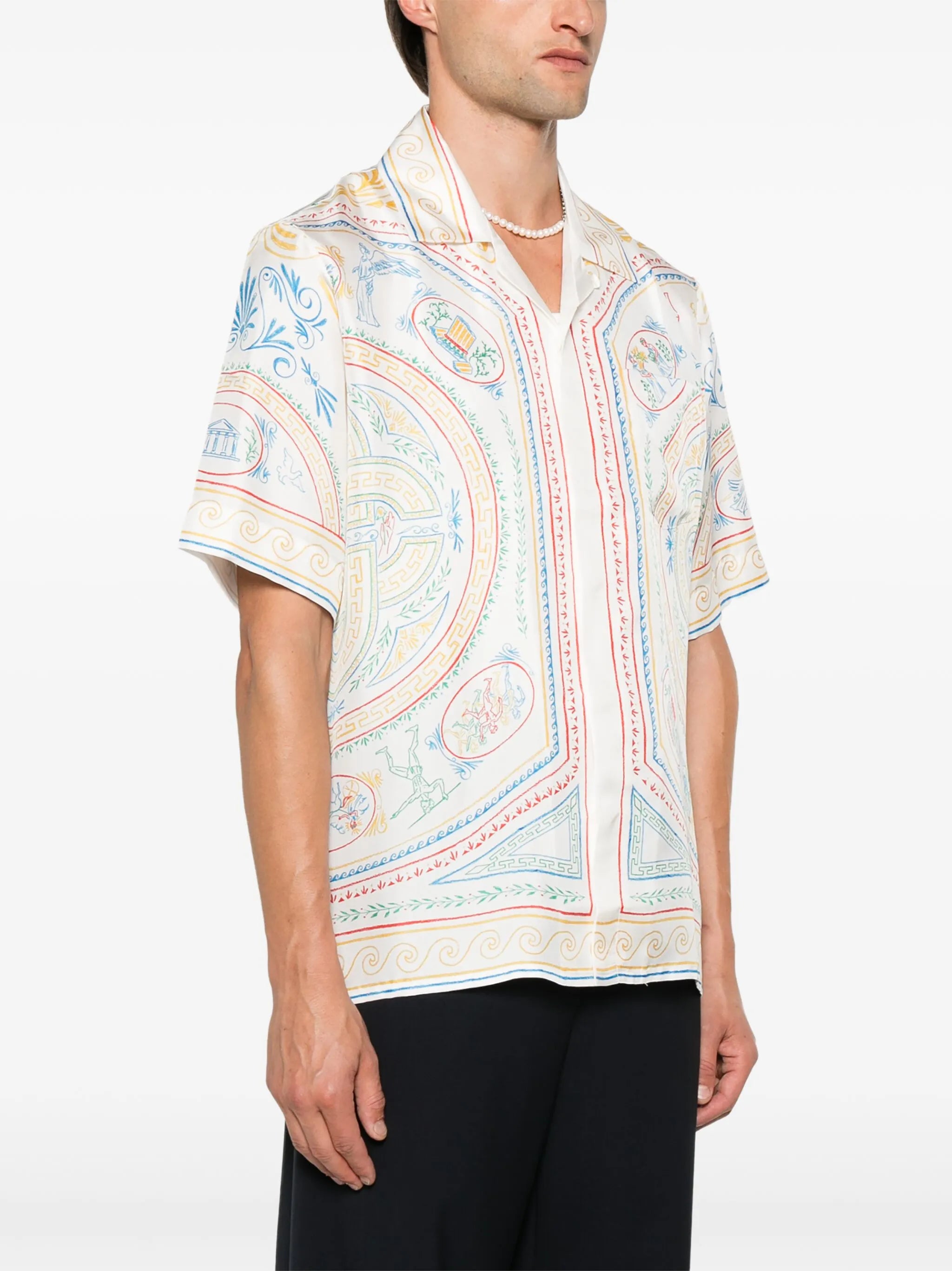 silk Cuban shirt