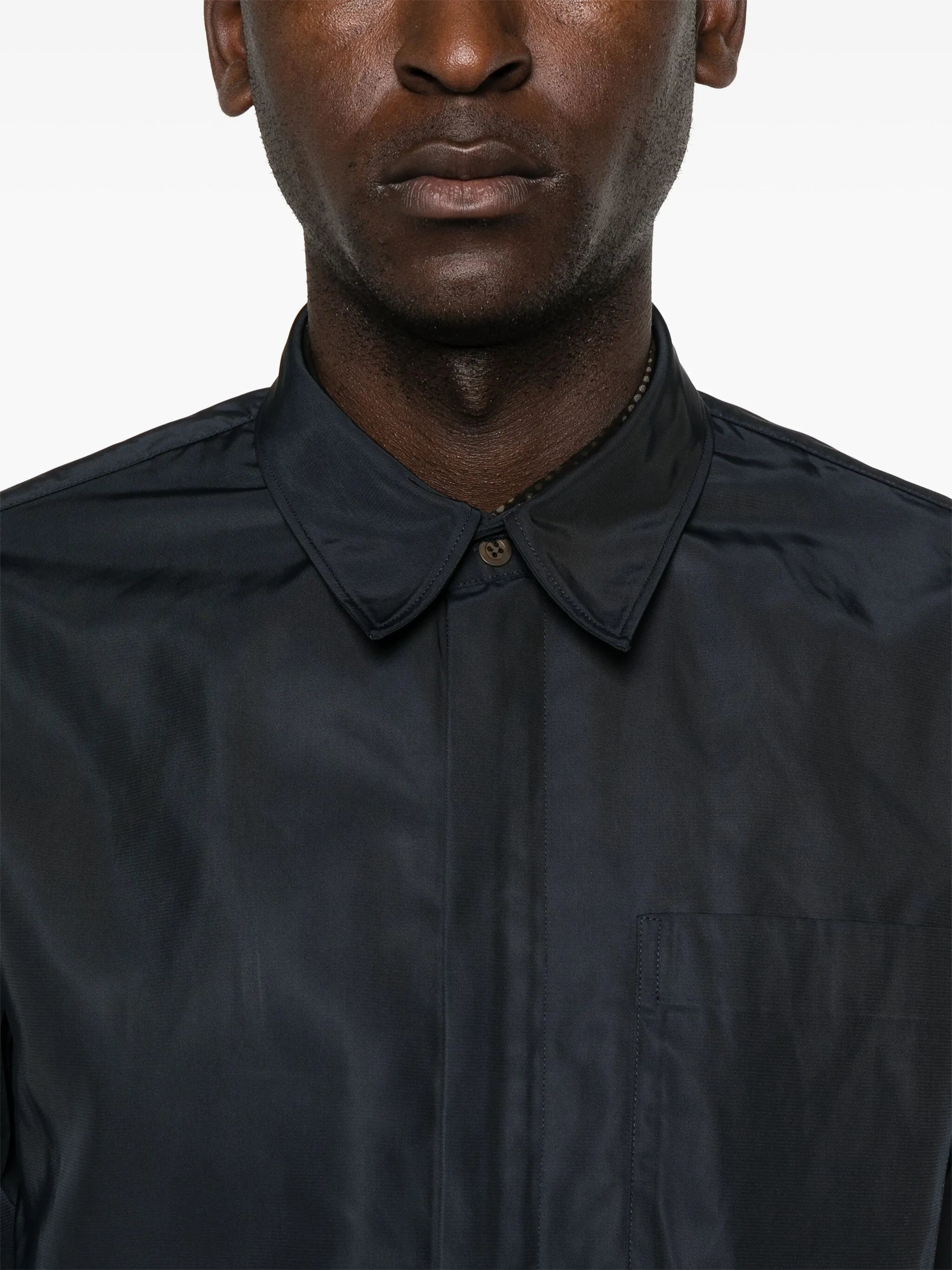 Corran zip-up shirt